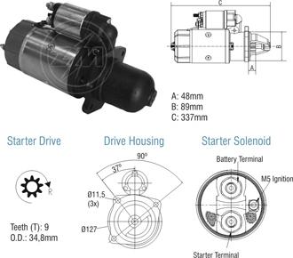 ZM ZM 80.102.01 - Motorino d'avviamento autozon.pro