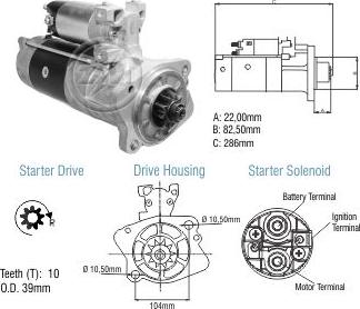 ZM ZM 80.895.01 - Motorino d'avviamento autozon.pro