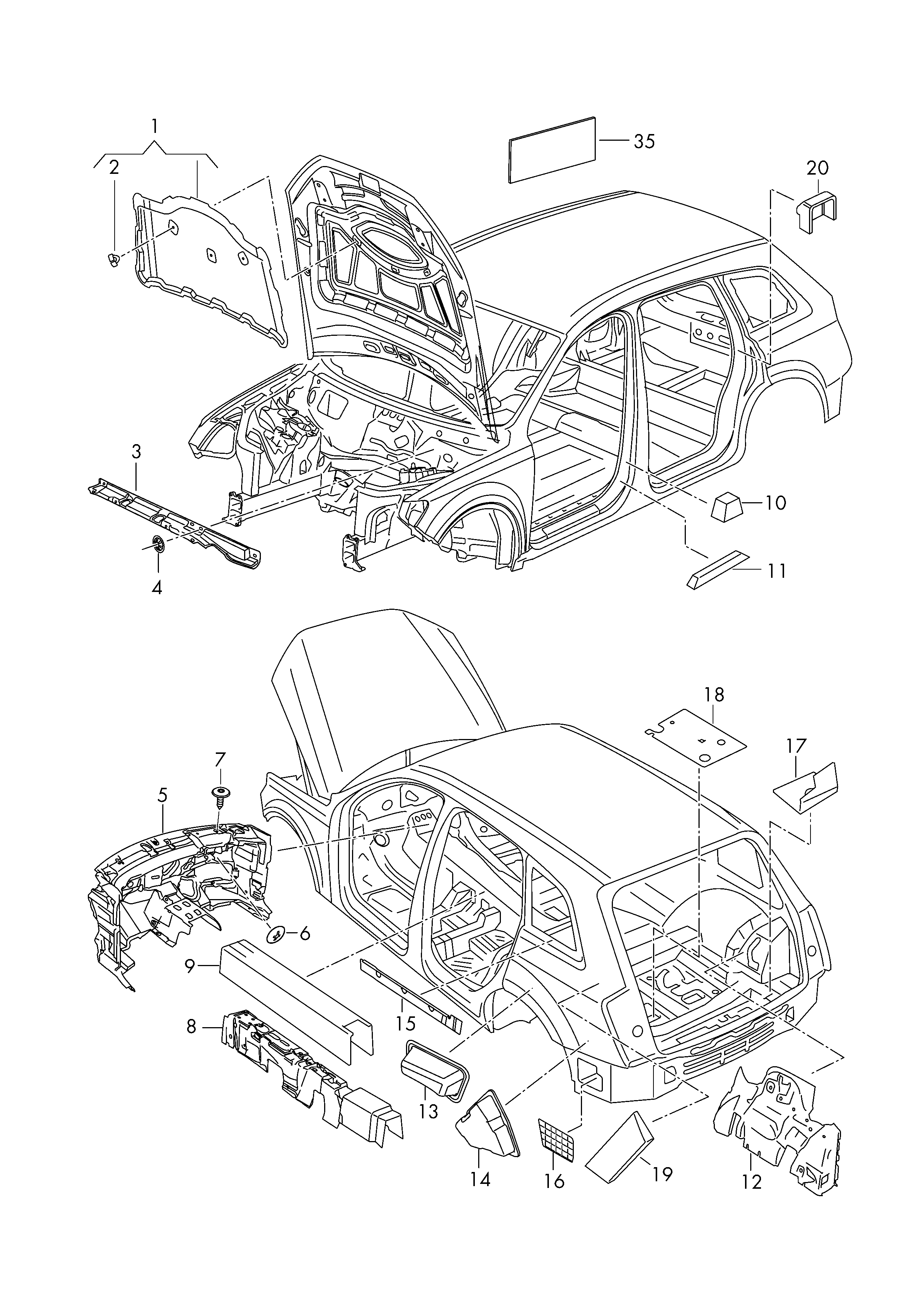 AUDI N90 335 006 - Molletta di fissaggio autozon.pro