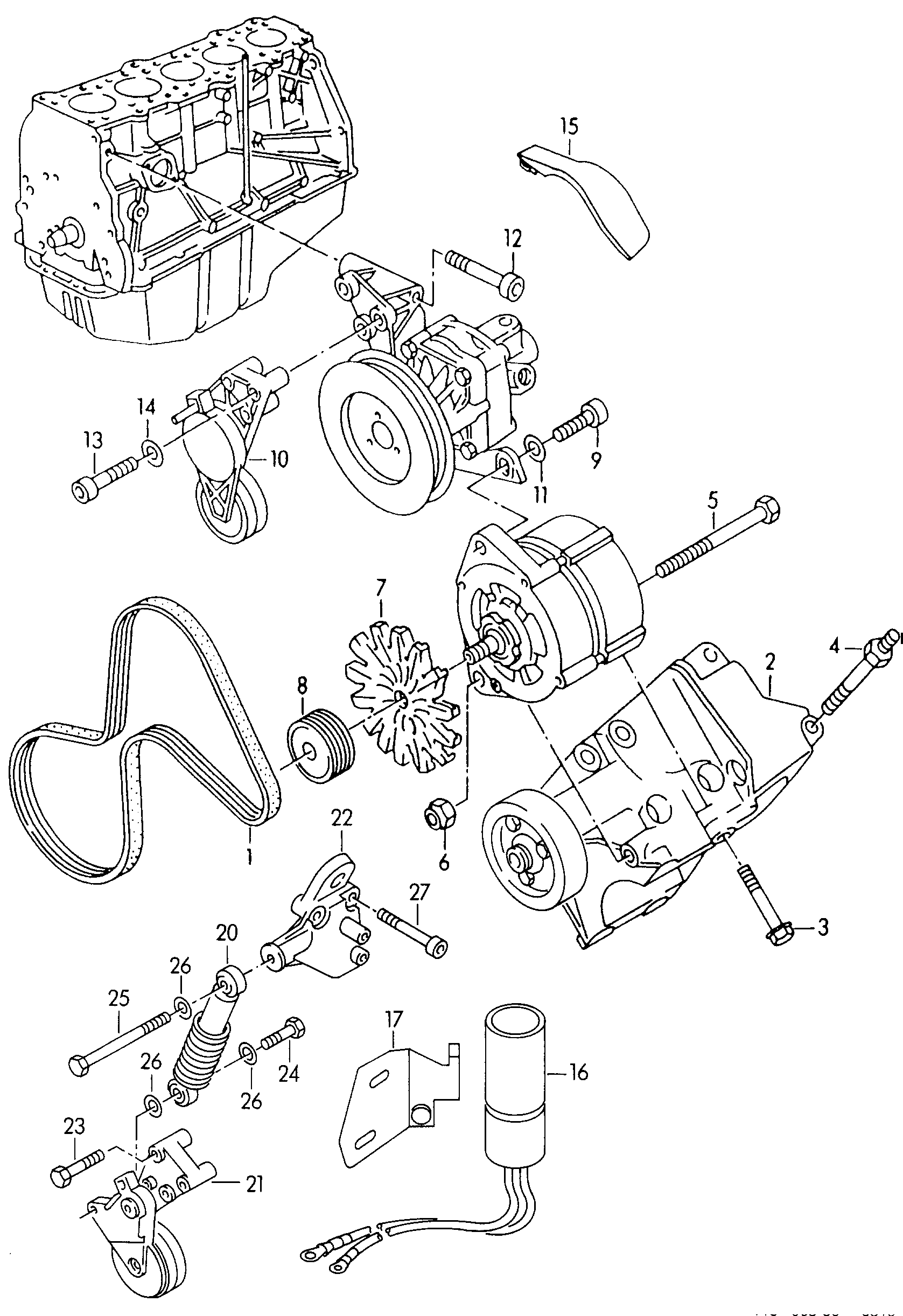 VAG 054903137A - Cinghia Poly-V autozon.pro