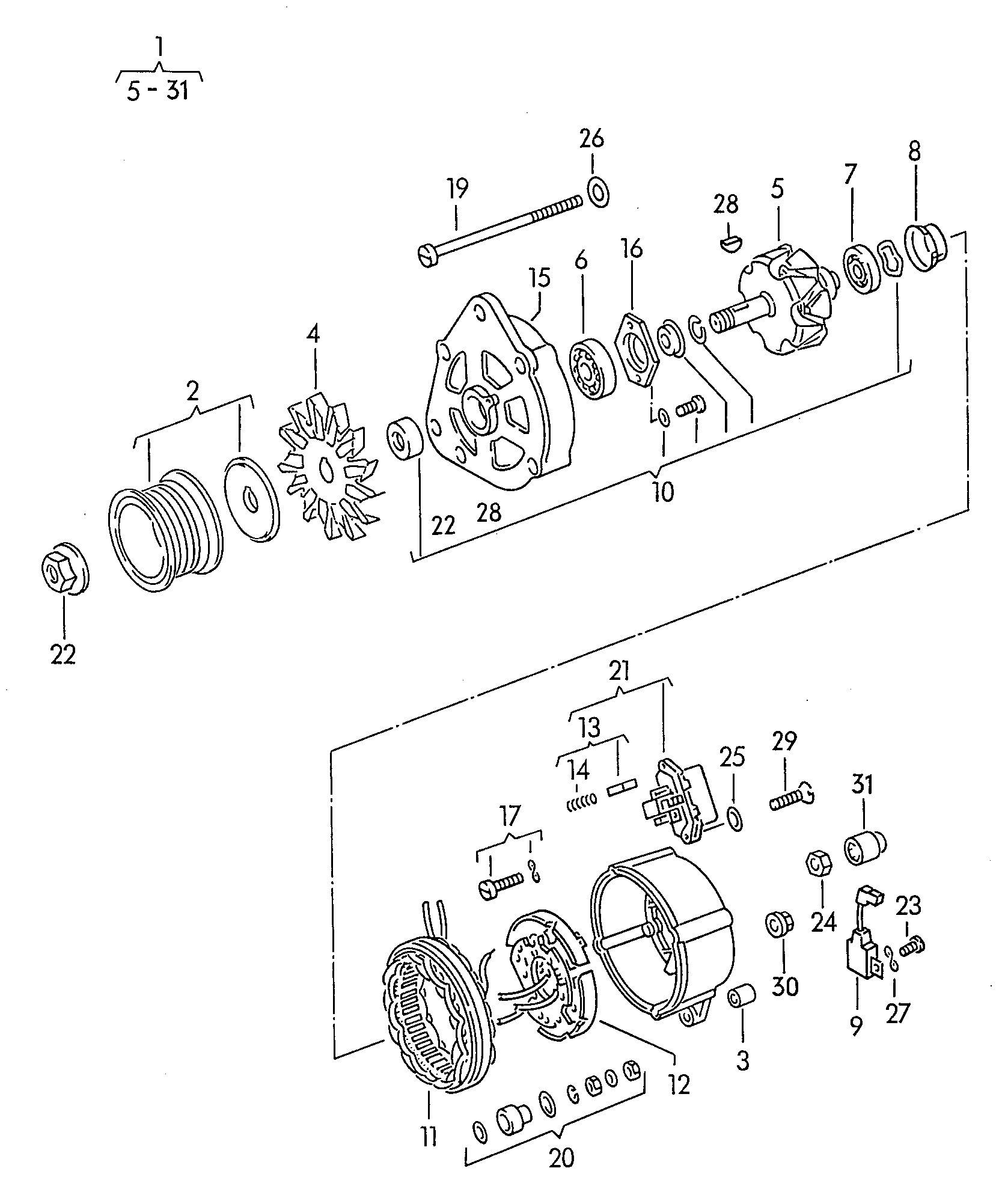 VAG 068903017PX - Alternatore autozon.pro