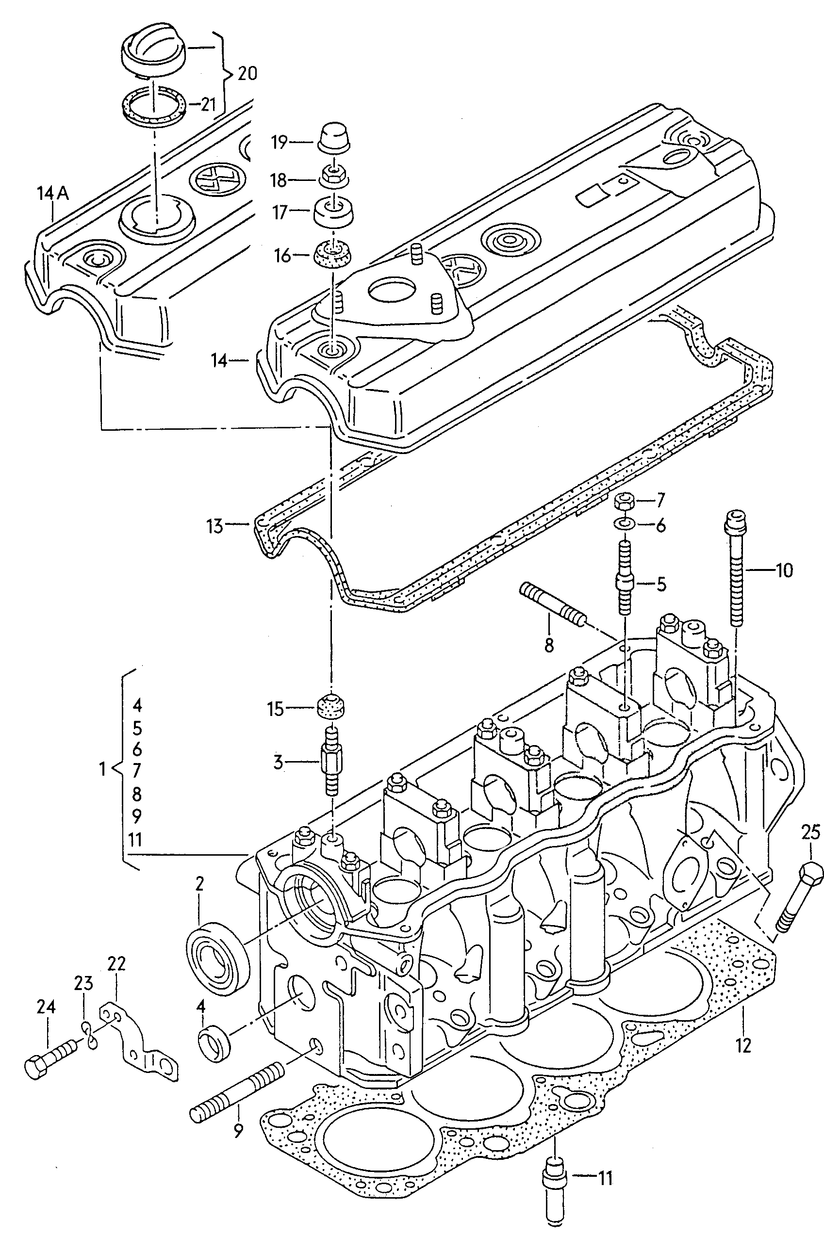 AUDI N 014 408 3 - Kit cinghie dentate autozon.pro