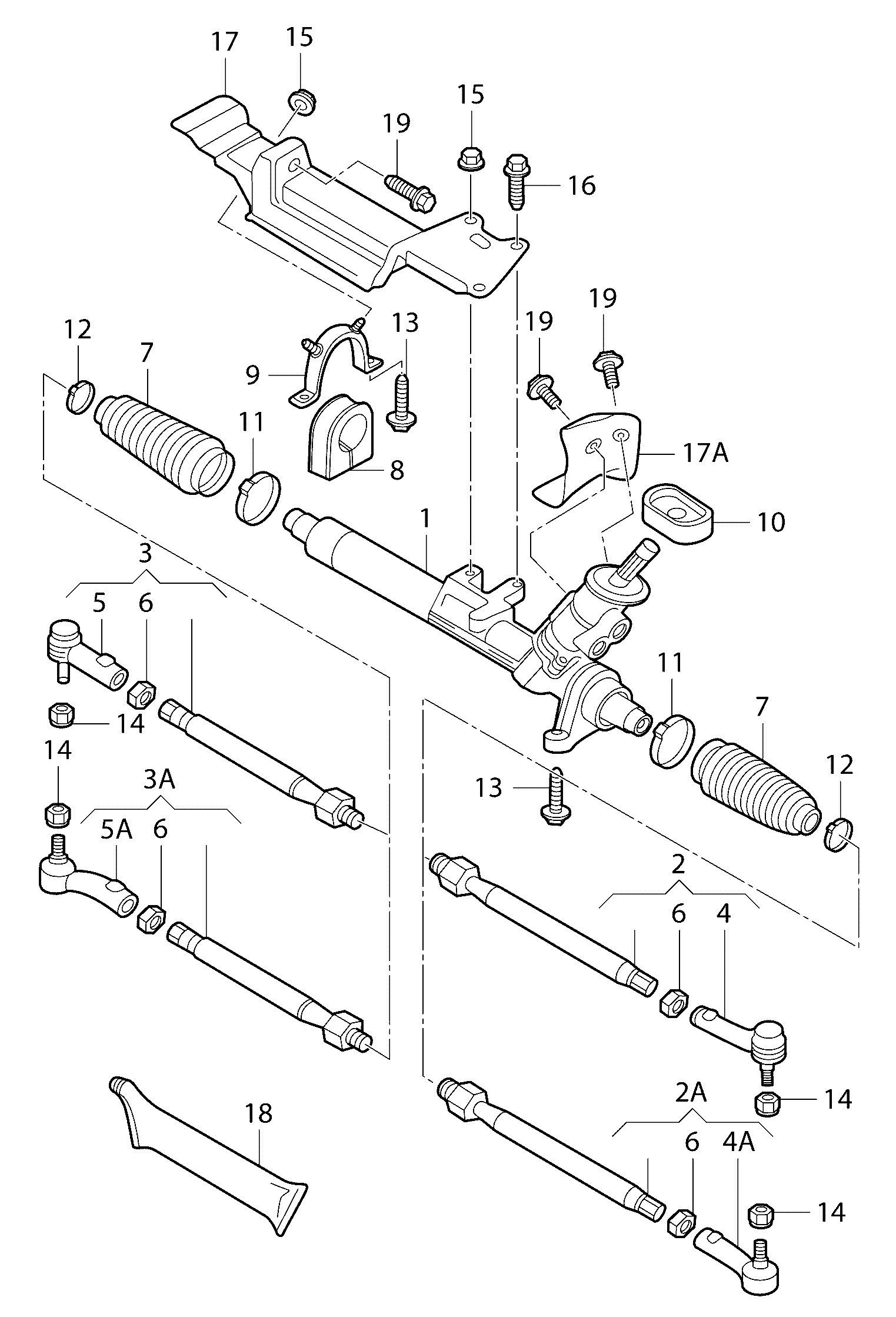 AUDI 8N0 422 831 - Soffietto, Sterzo autozon.pro