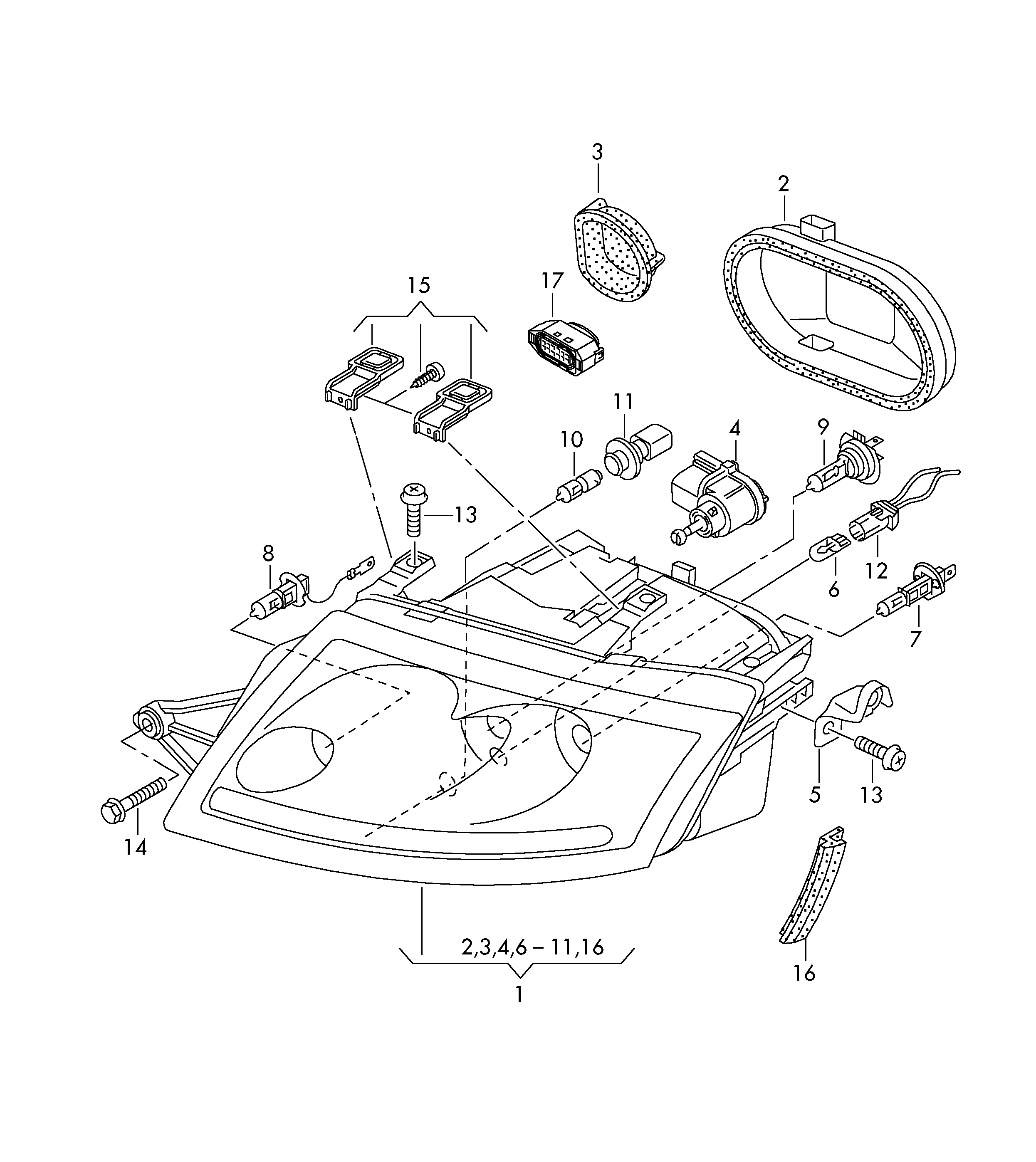 Skoda N   017 762 2 - Lampadina, Faro principale autozon.pro