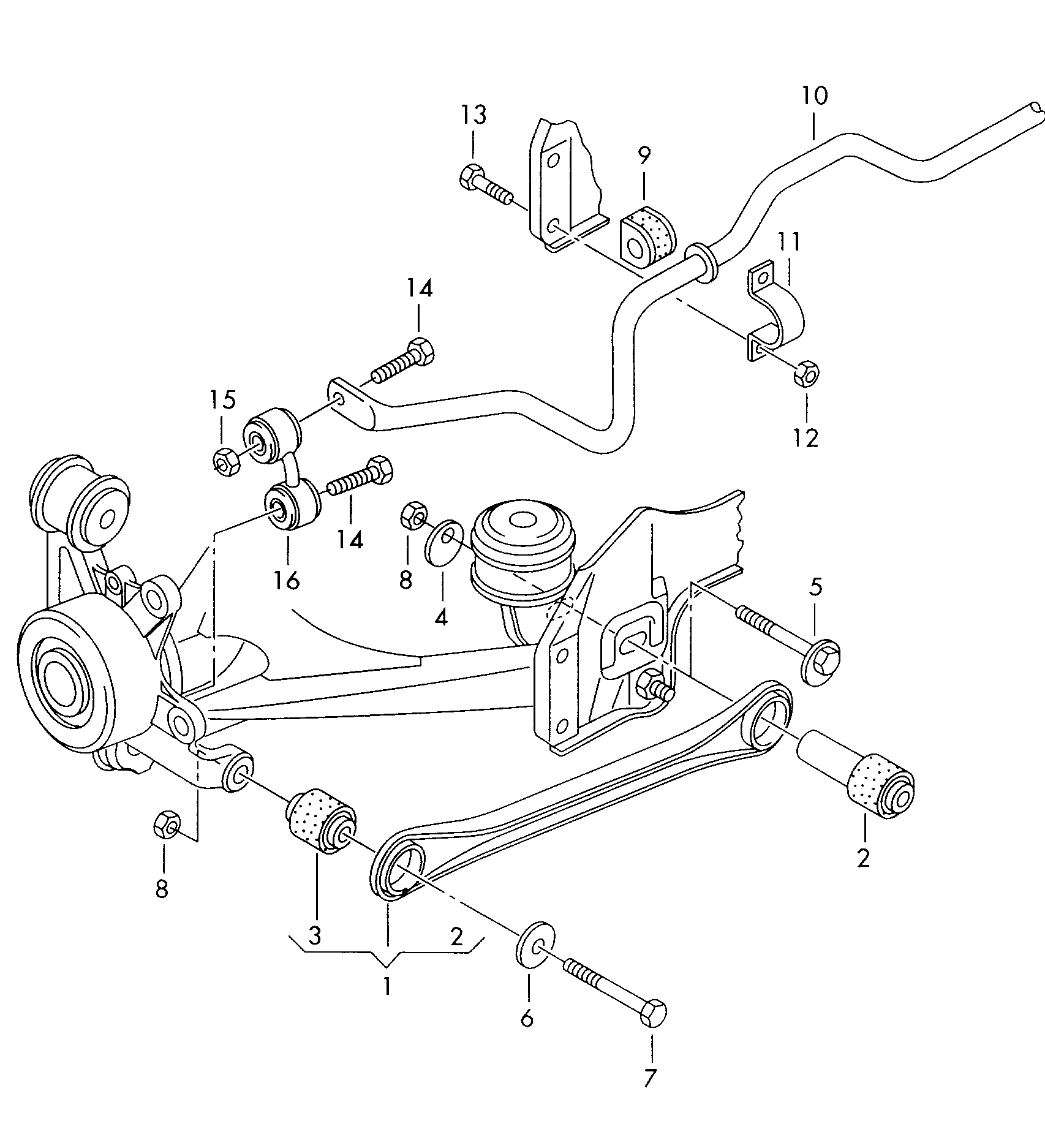 Bentley N   102 861 02 - Kit riparazione, Sospensione ruota autozon.pro