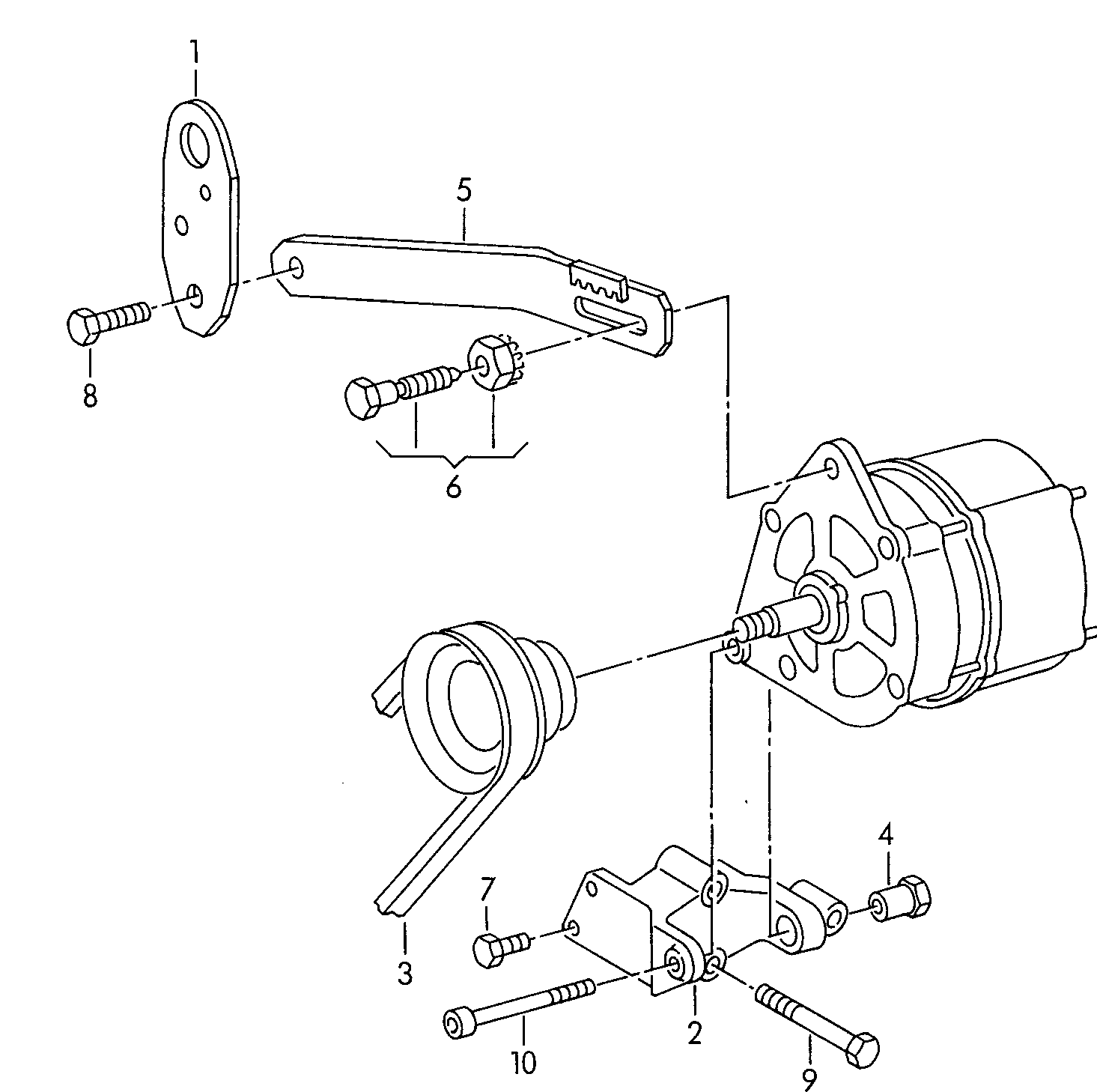 Porsche N   900 744 04 - Kit riparazione, Braccio oscillante autozon.pro