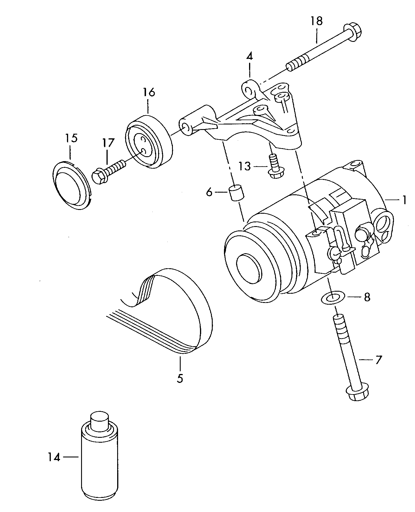 VW 8E0260805BN - Compressore, Climatizzatore autozon.pro