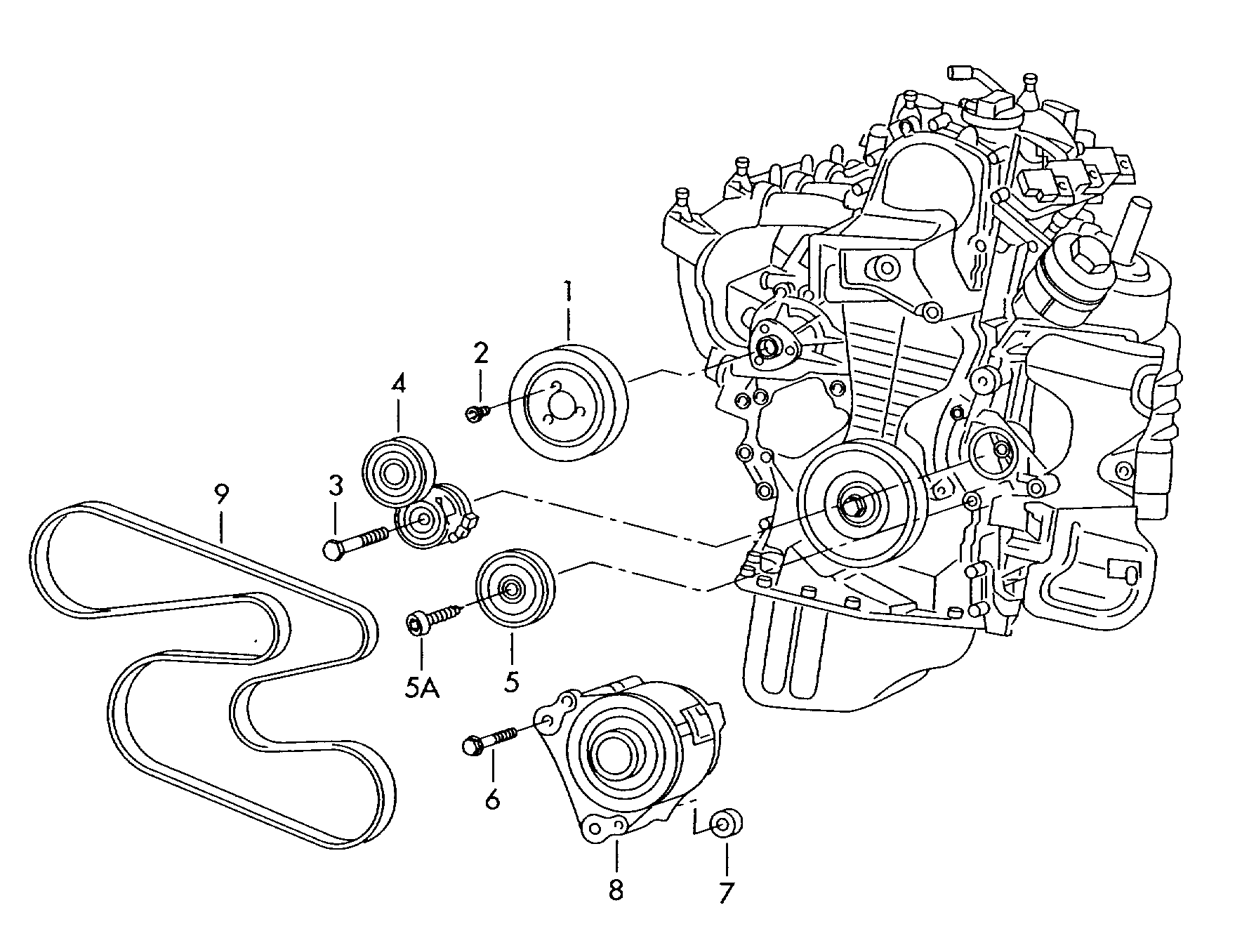 VW 6Q0 260 849 E - Cinghia Poly-V autozon.pro