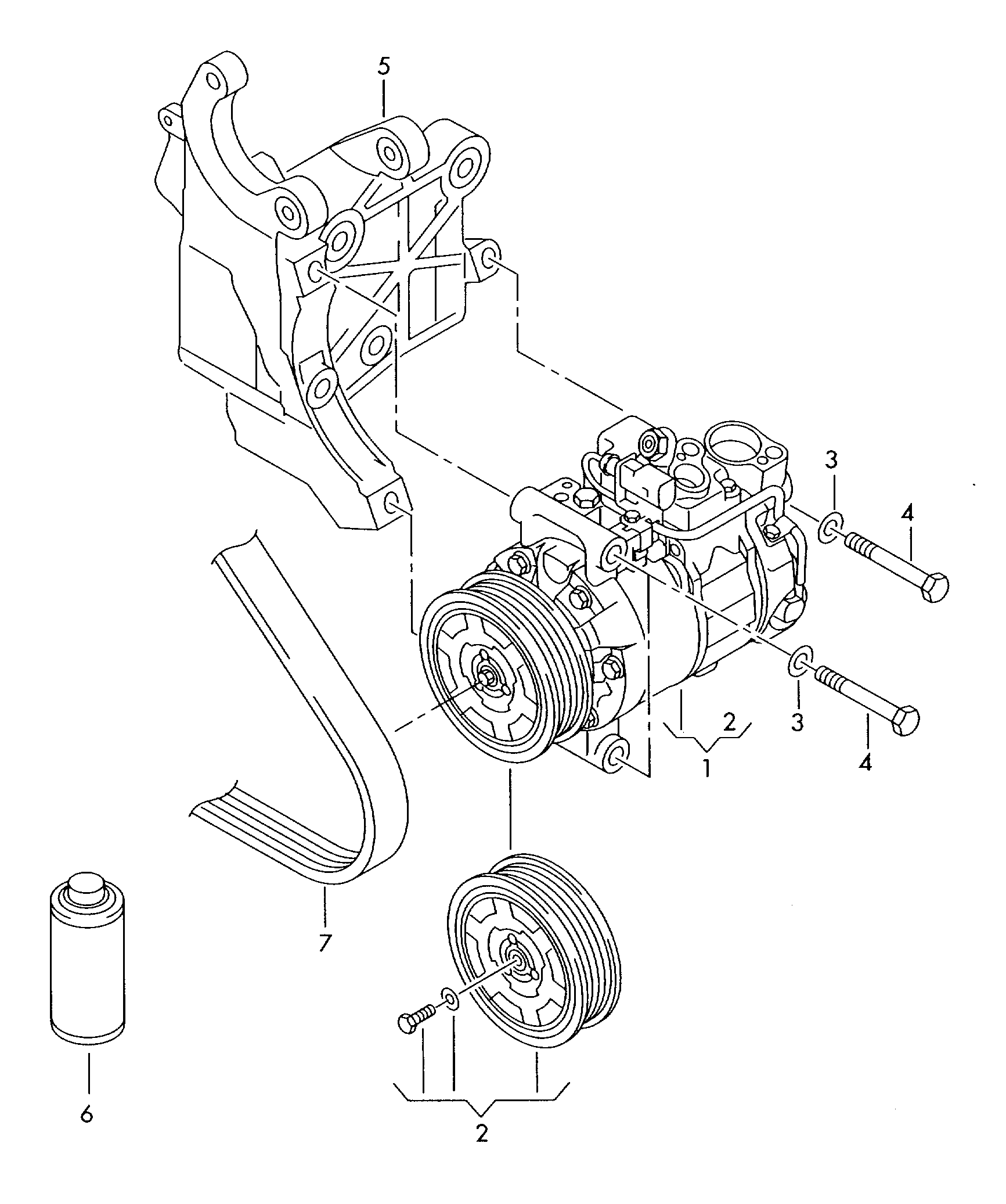 AUDI 4E0260805BA - Compressore, Climatizzatore autozon.pro