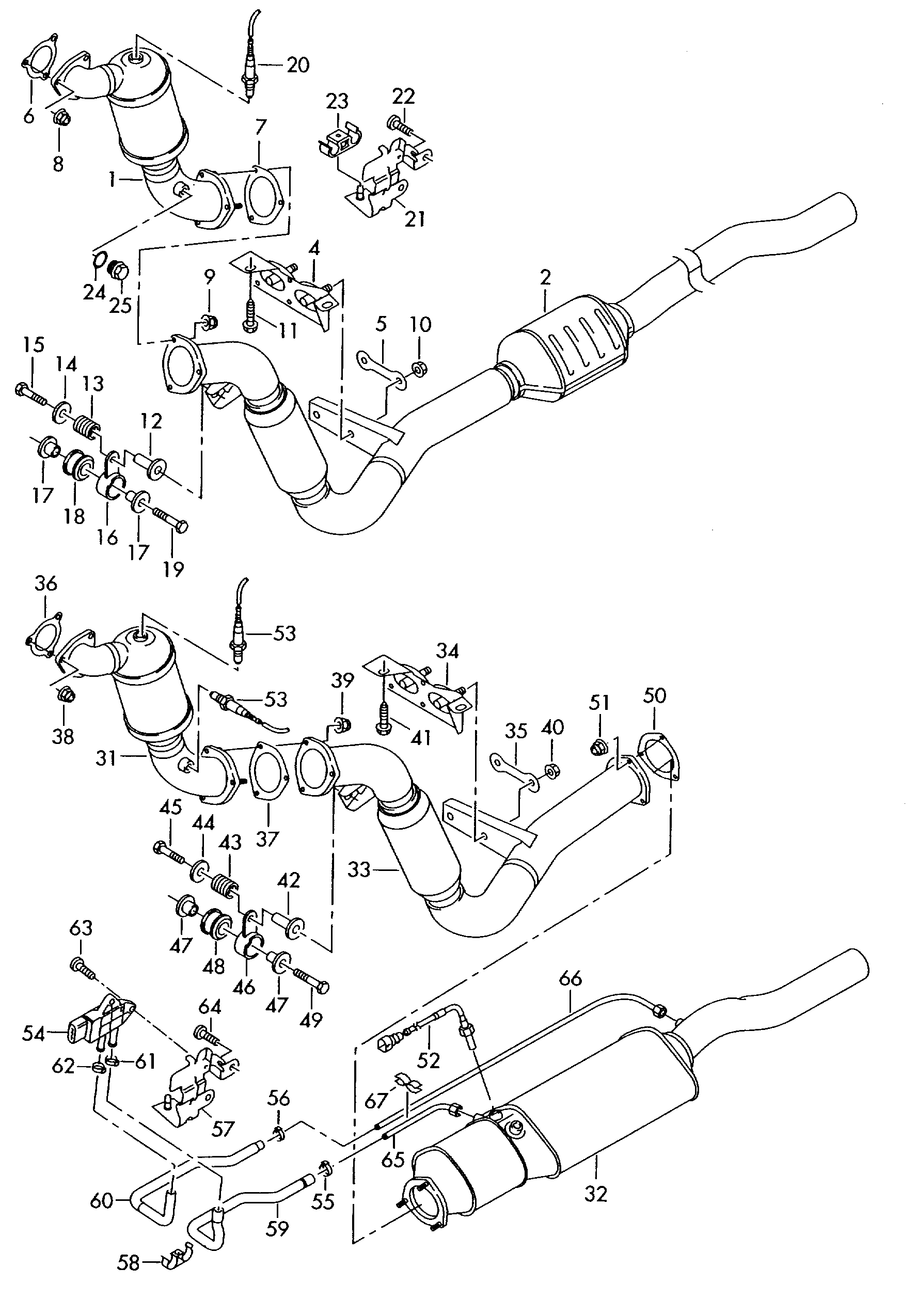 AUDI 4E0254800FX - Filtro antiparticolato / particellare, Impianto gas scarico autozon.pro