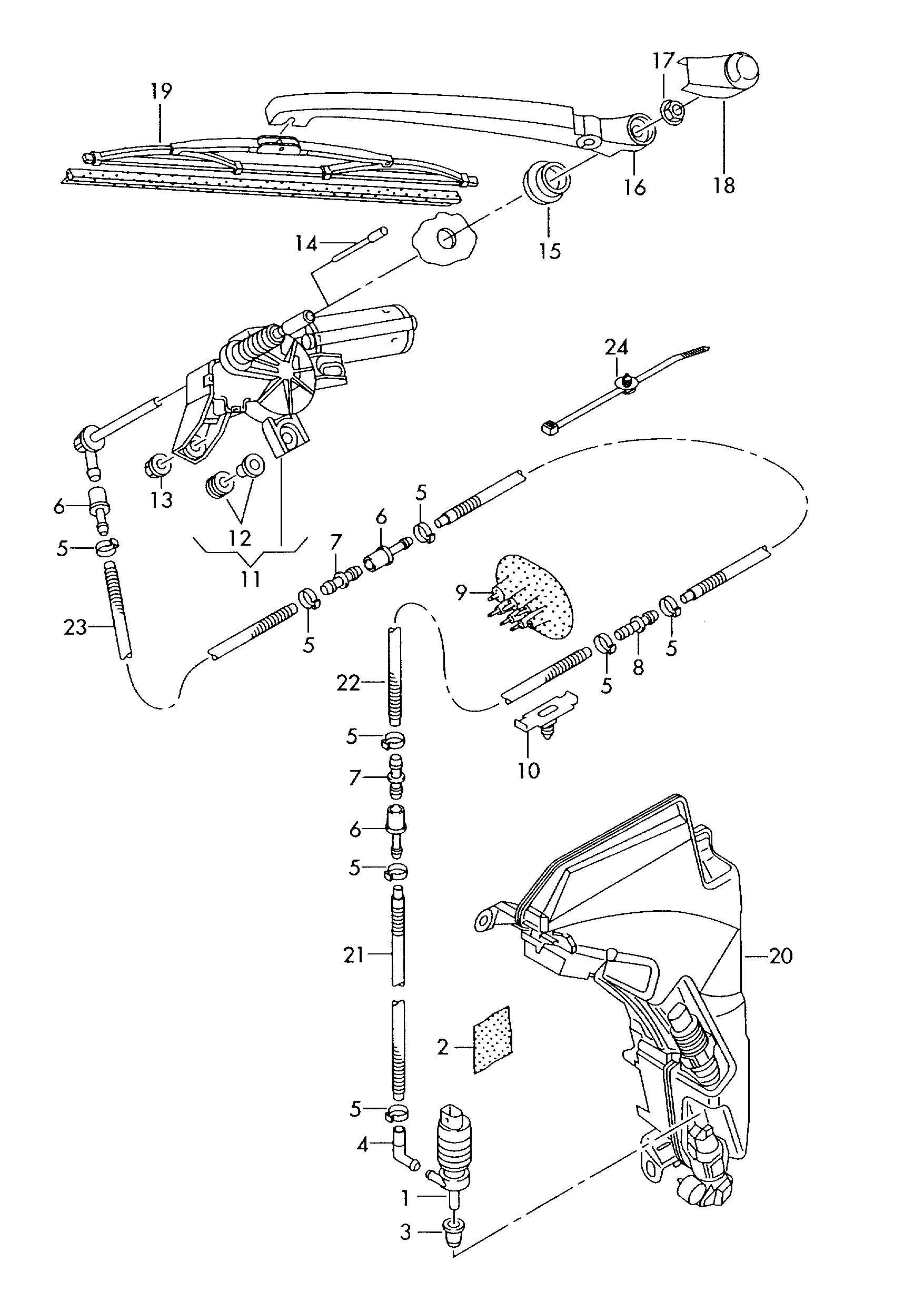 VAG 8R0955711C - Motore tergicristallo autozon.pro