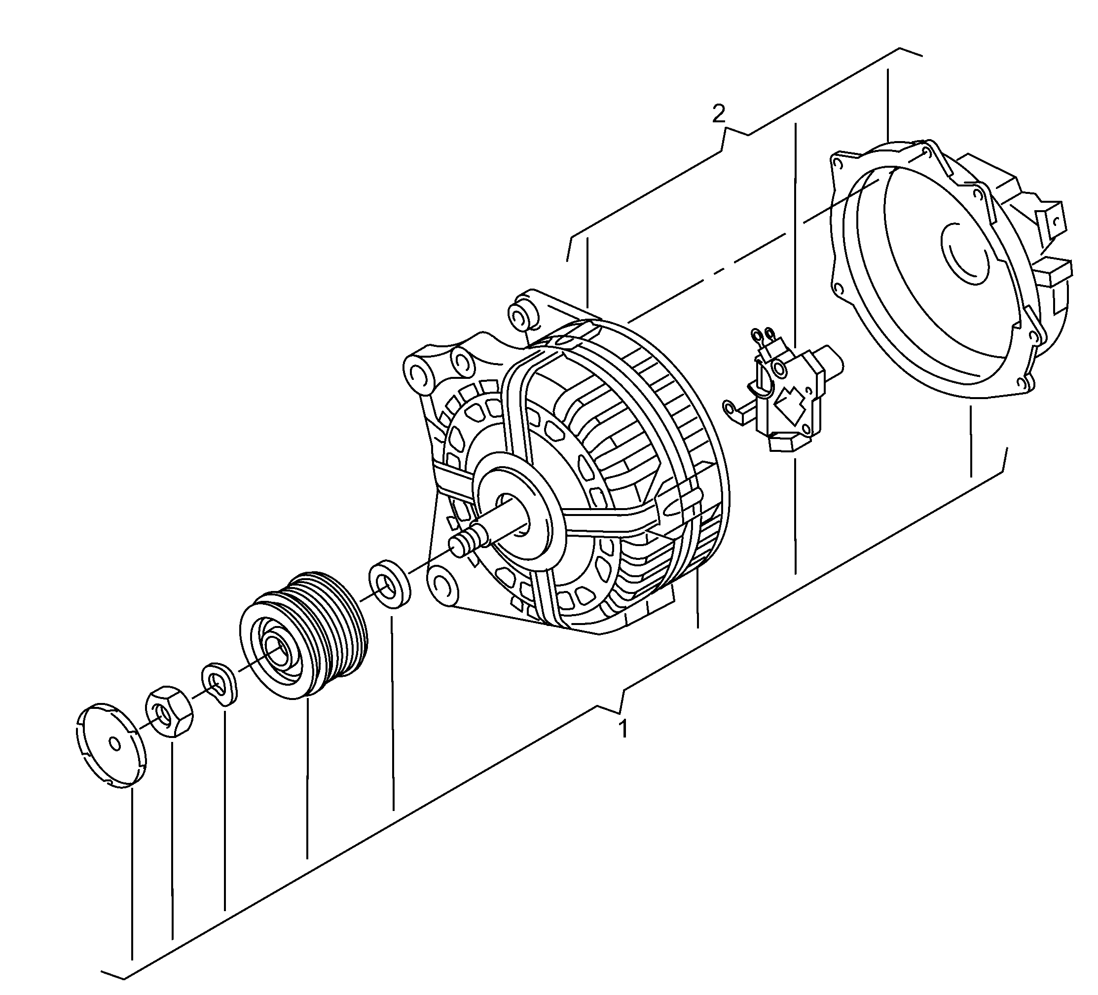 AUDI 04L 903 017 E - Alternatore autozon.pro