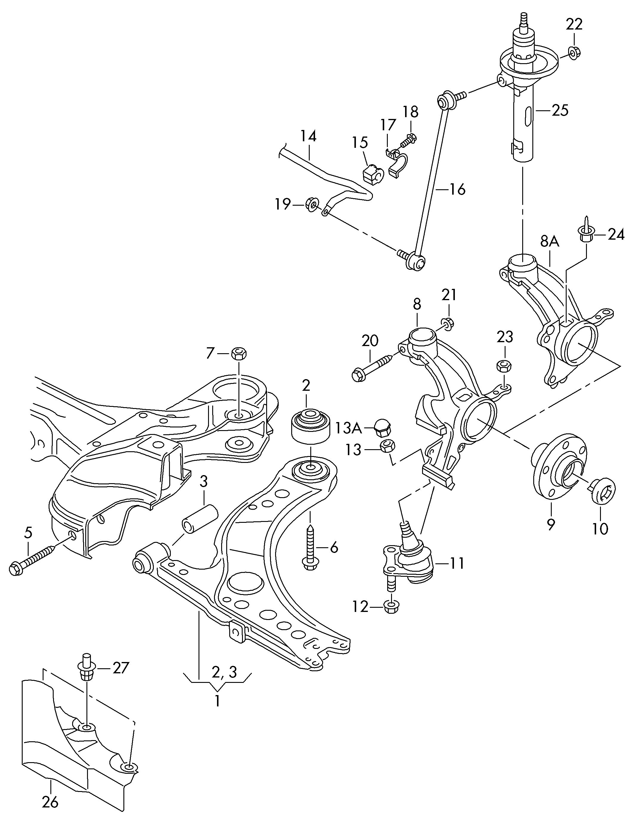 AUDI 6R0407621A - Kit cuscinetto ruota autozon.pro