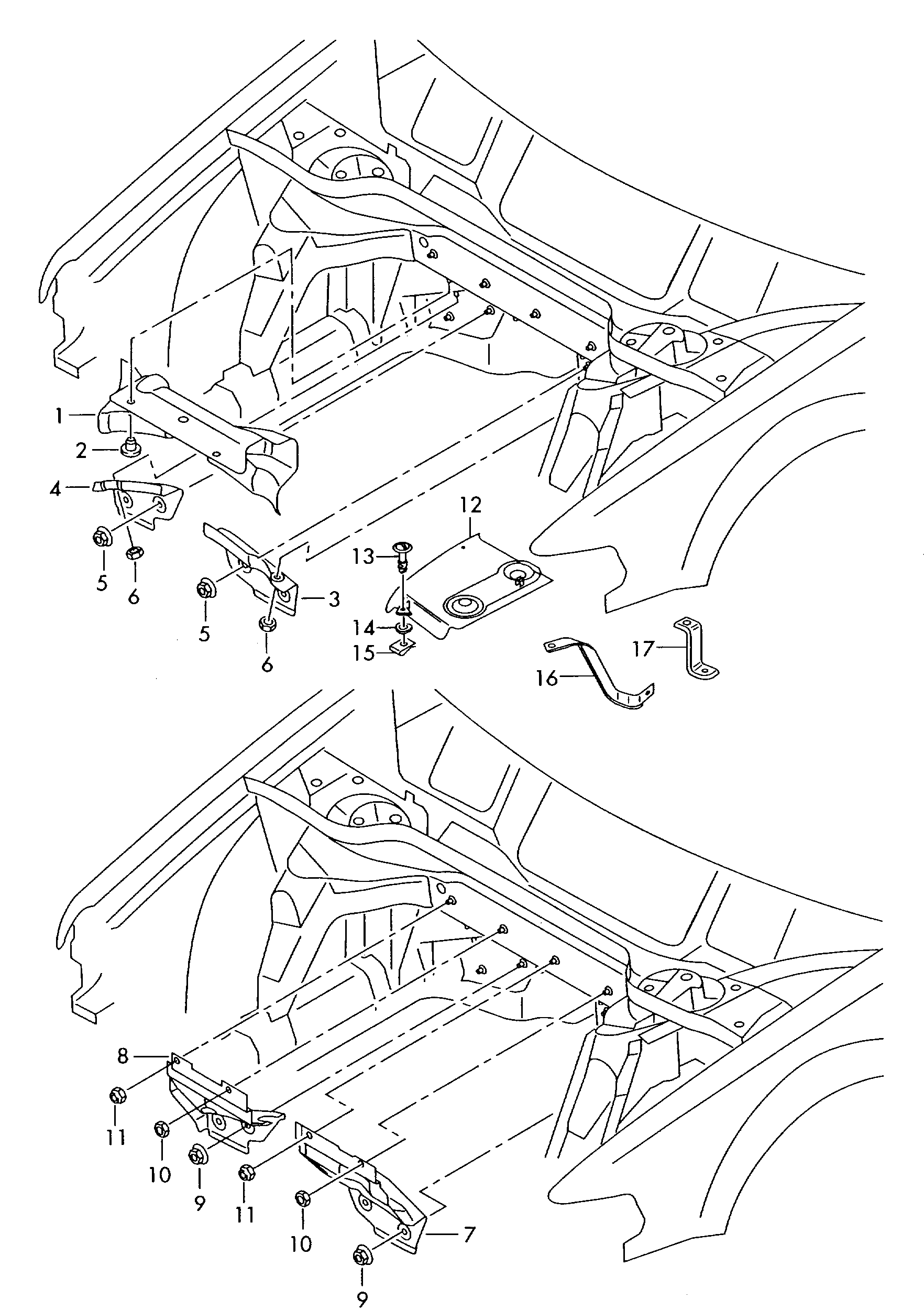 AUDI N  0230028 - hexagon nut, self-locking autozon.pro