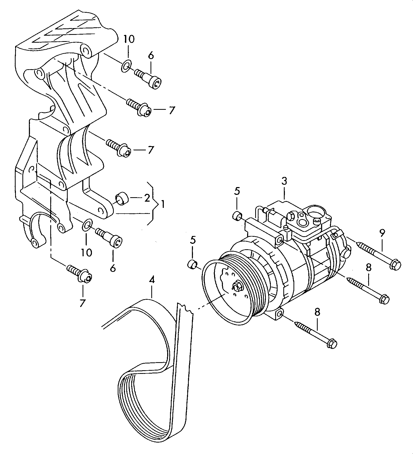 VAG 7L6820803P - Compressore, Climatizzatore autozon.pro