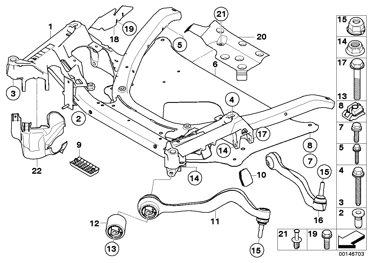 Alpina 31 12 6 777 940 - Braccio oscillante, Sospensione ruota autozon.pro