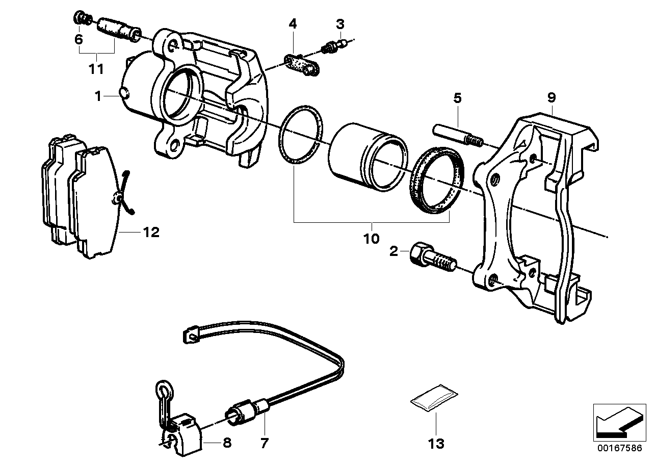 BMW 34111160379 - Pinza freno autozon.pro