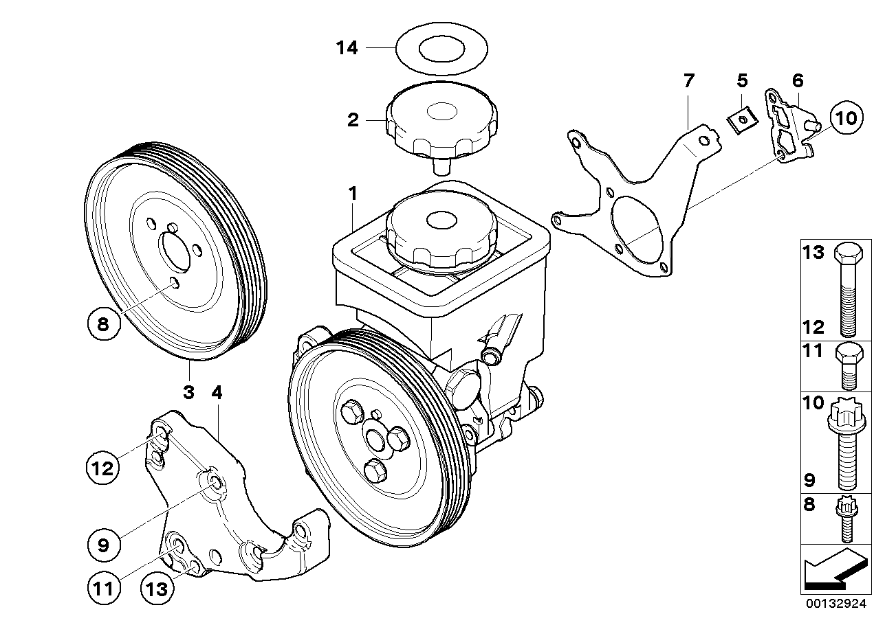 BMW 32 41 3 450 765 - Pompa idraulica, Sterzo autozon.pro