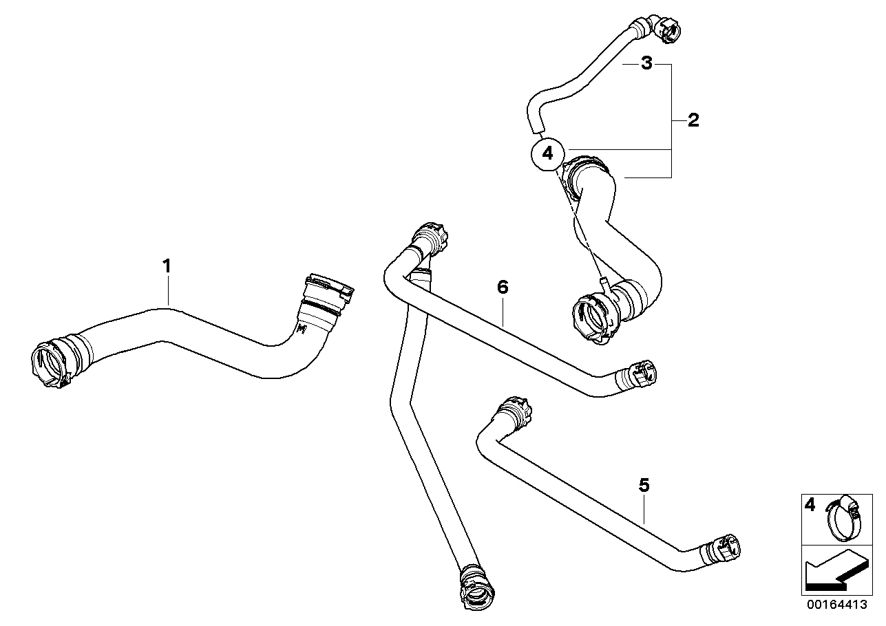 BMW 17123445893 - Flessibile radiatore autozon.pro