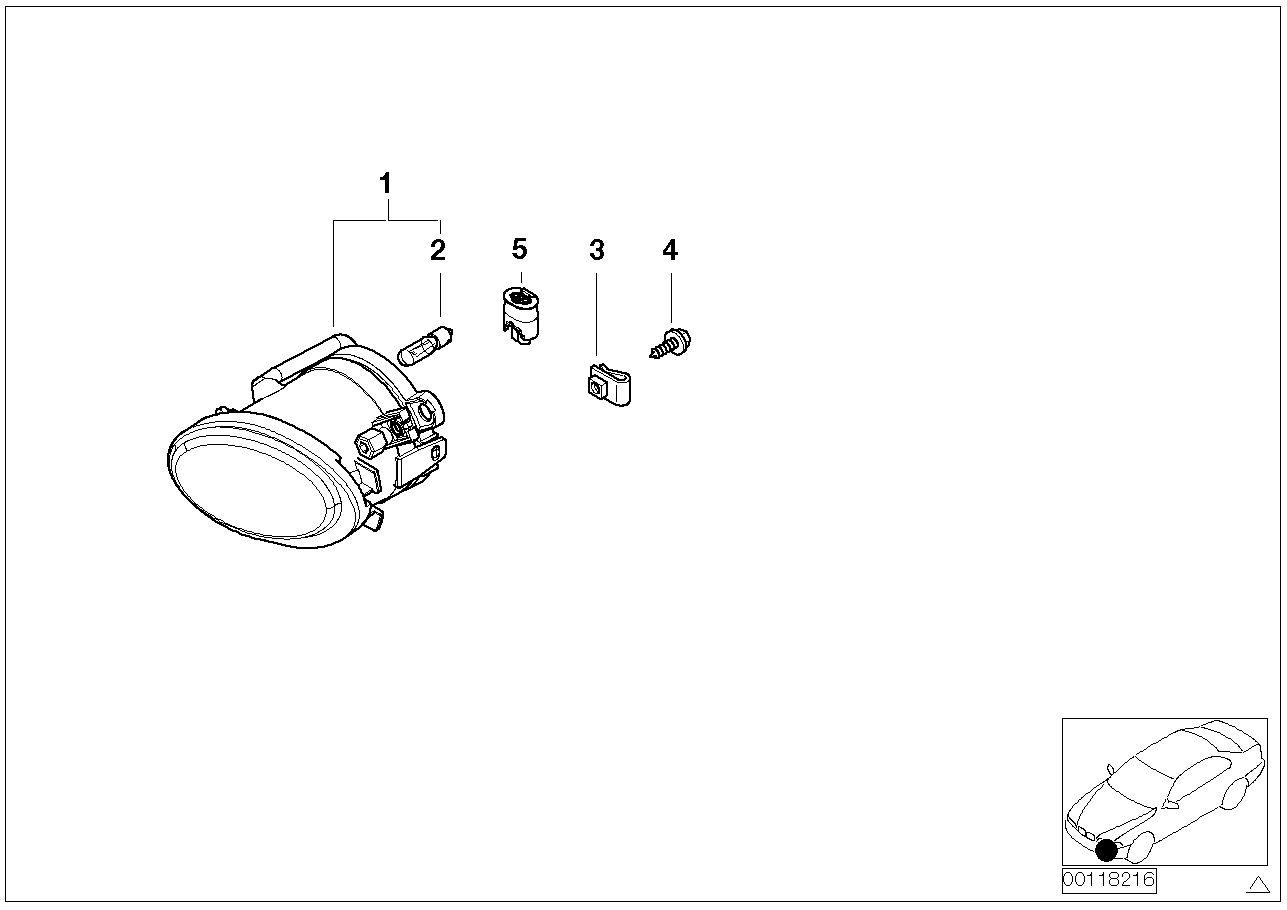 BMW 63 21 7 160 786 - Lampadina, Faro di svolta autozon.pro