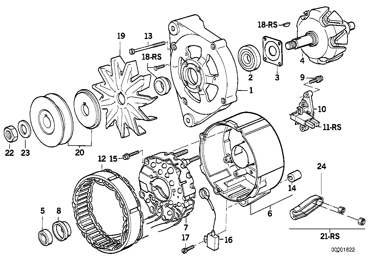 BMW 12311727751 - Ring autozon.pro