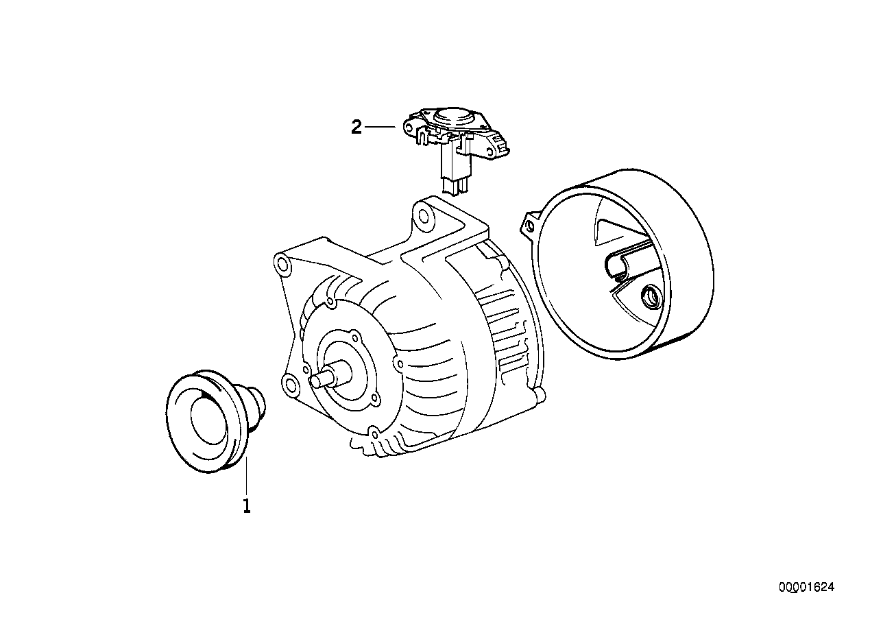 BMW 12 31 1 739 365 - Regolatore alternatore autozon.pro