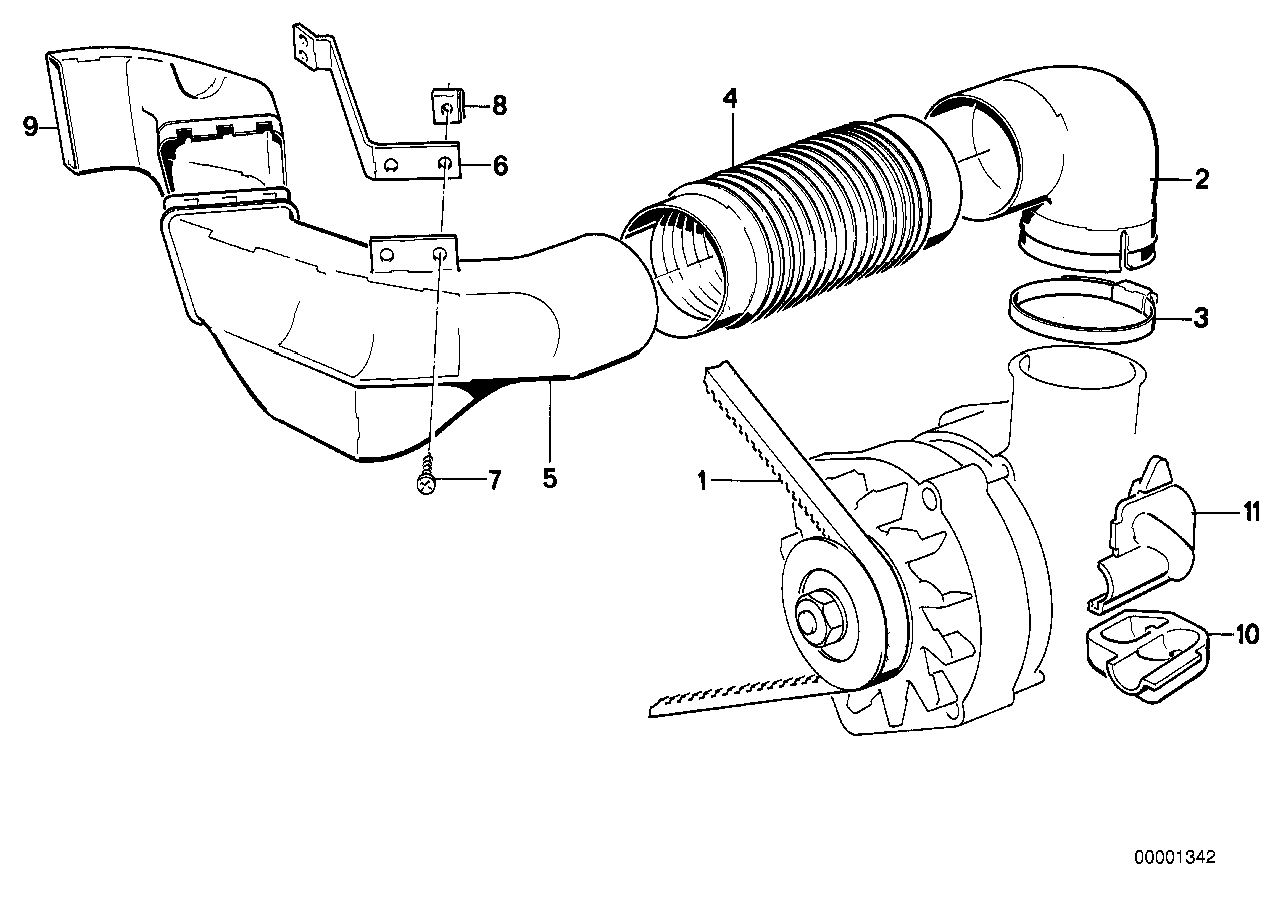 BMW 11 23 1 711 090 - Cinghia trapezoidale autozon.pro