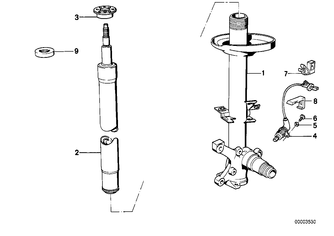 BMW 31 32 1 138 836 - Ammortizzatore autozon.pro