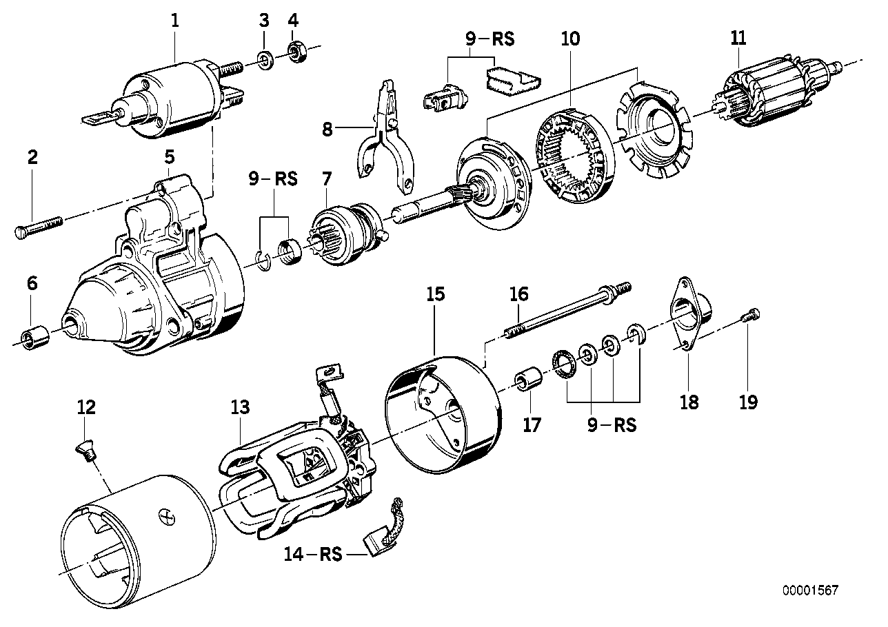 BMW 12 41 1 735 888 - Guarnizione ad anello per alberi autozon.pro