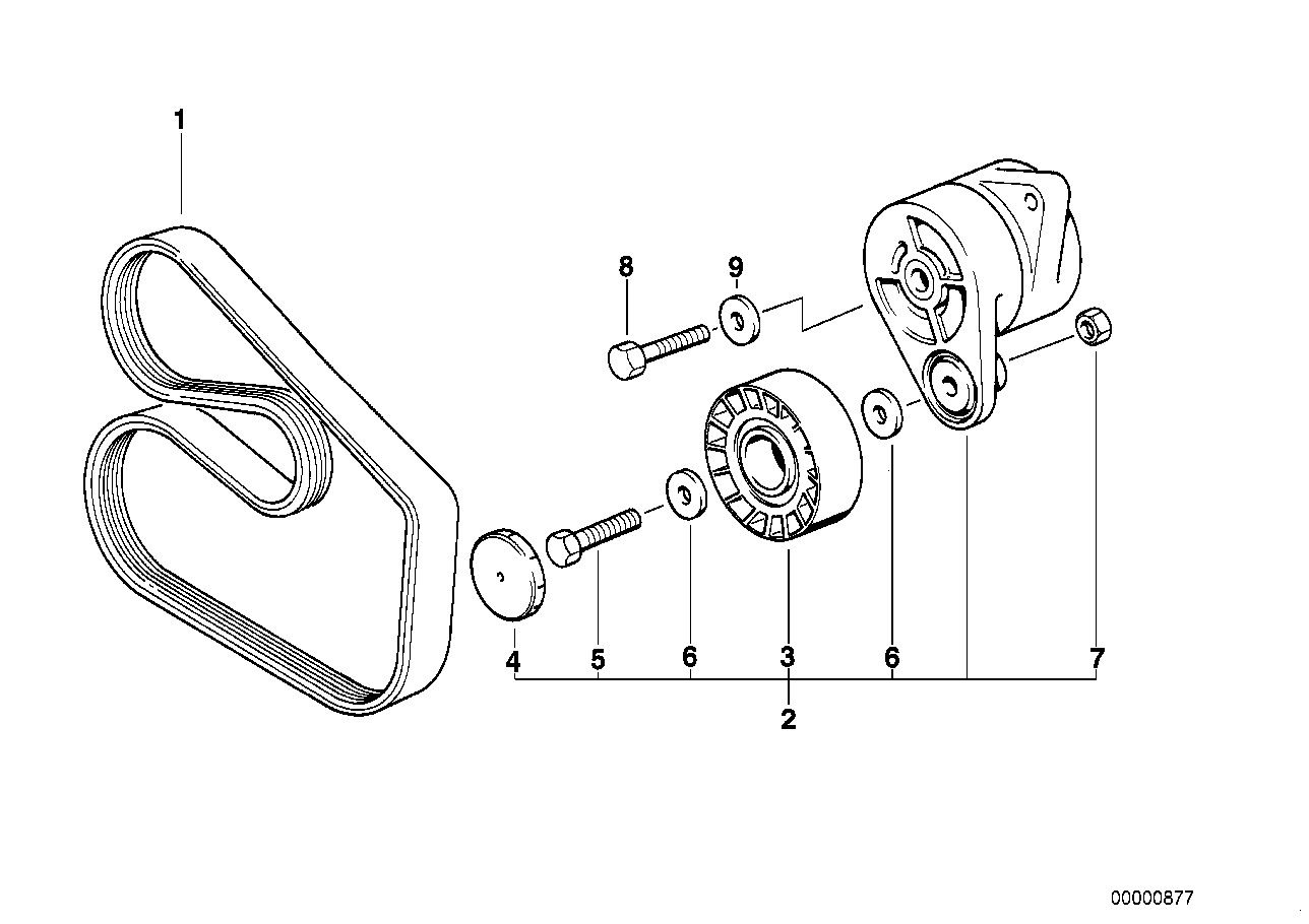 BMW 11287636378 - Cinghia Poly-V autozon.pro