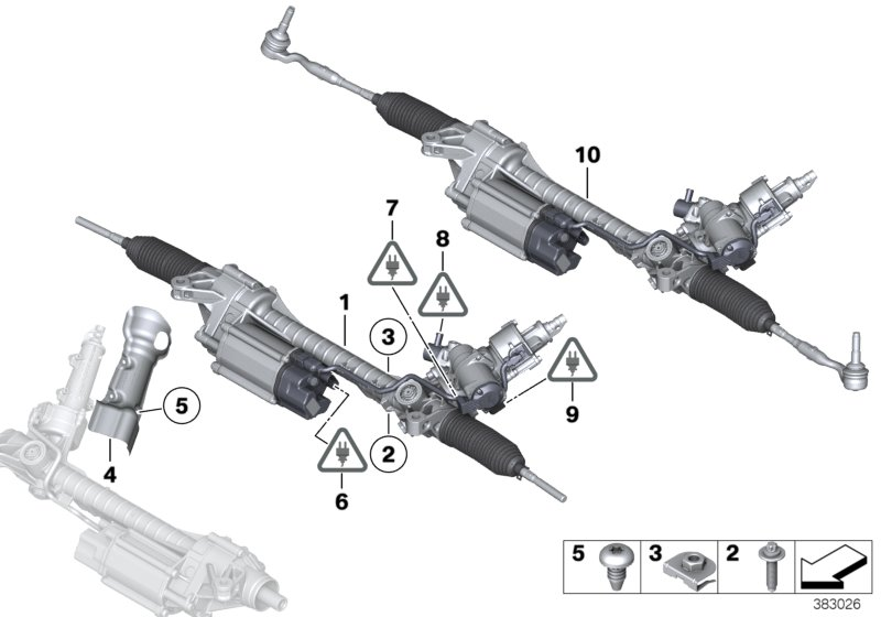 BMW 32 10 6 856 426 - Scatola guida autozon.pro