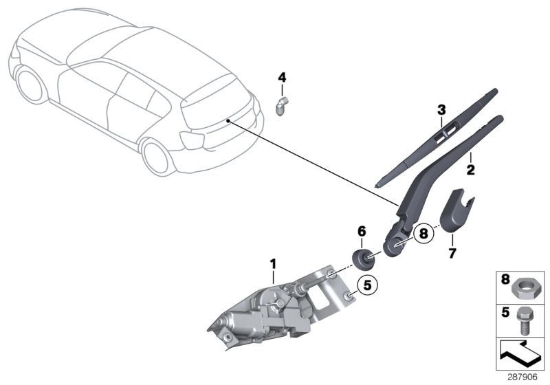 BMW 61 61 7 241 986 - Spazzola tergi autozon.pro