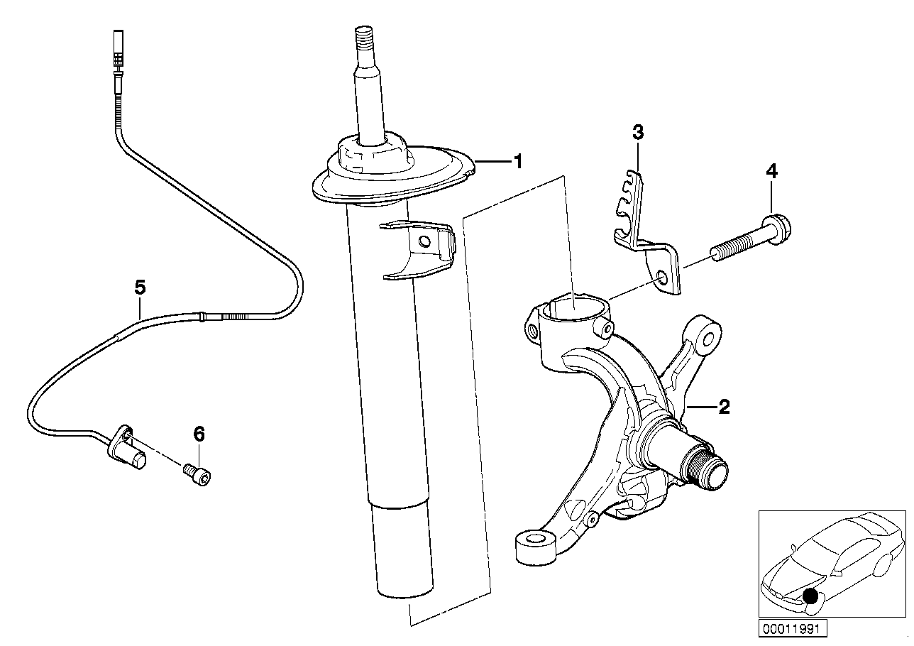 BMW 31 31 1 096 851 - Ammortizzatore autozon.pro