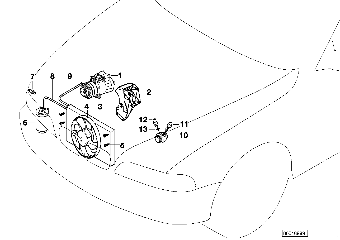 BMW 64551727376 - Cinghia Poly-V autozon.pro