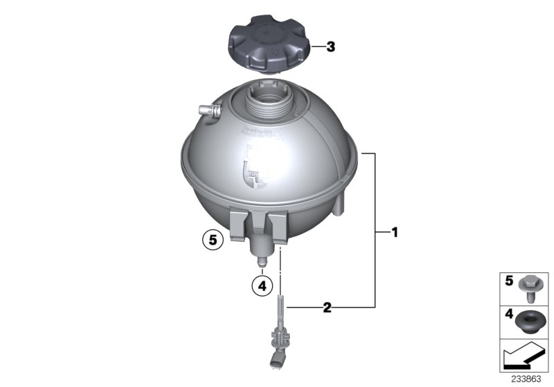 BMW 17 13 8 616 418 - Serbatoio compensazione, Refrigerante autozon.pro