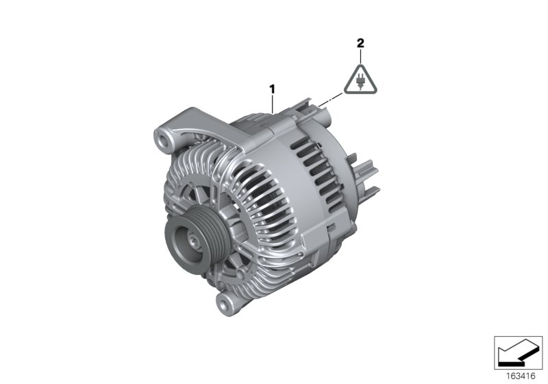 BMW 12318517262 - Alternatore autozon.pro