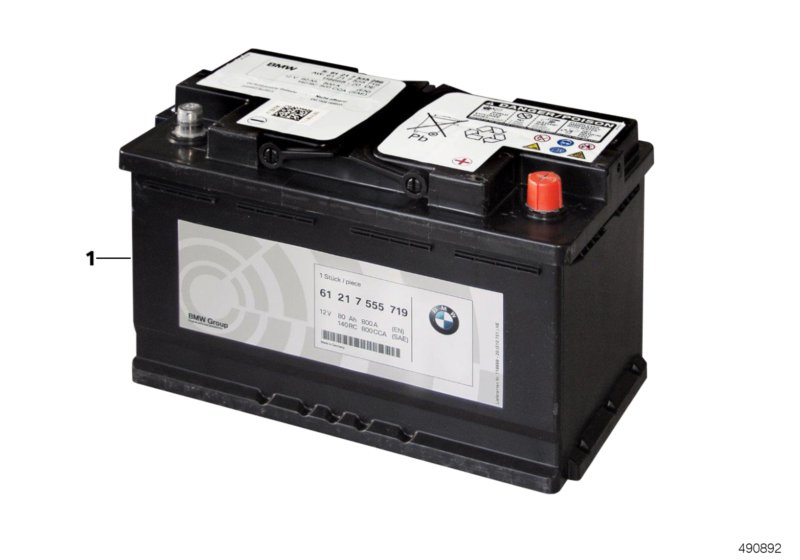 Mini 61217555719 - Batteria avviamento autozon.pro