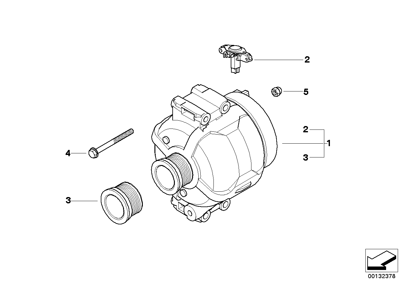 BMW 12317802927 - Alternatore autozon.pro