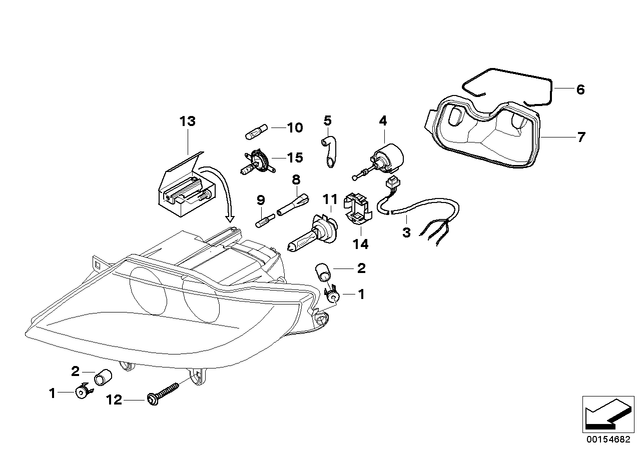 BMW 63 217 160 781 - Lampadina, Luce guida diurna autozon.pro