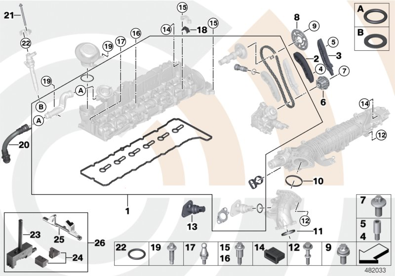 Mini 11317797516 - Kit catena distribuzione autozon.pro