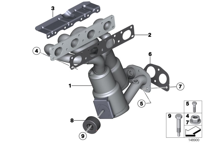 BMW 18407525460 - Catalizzatore autozon.pro