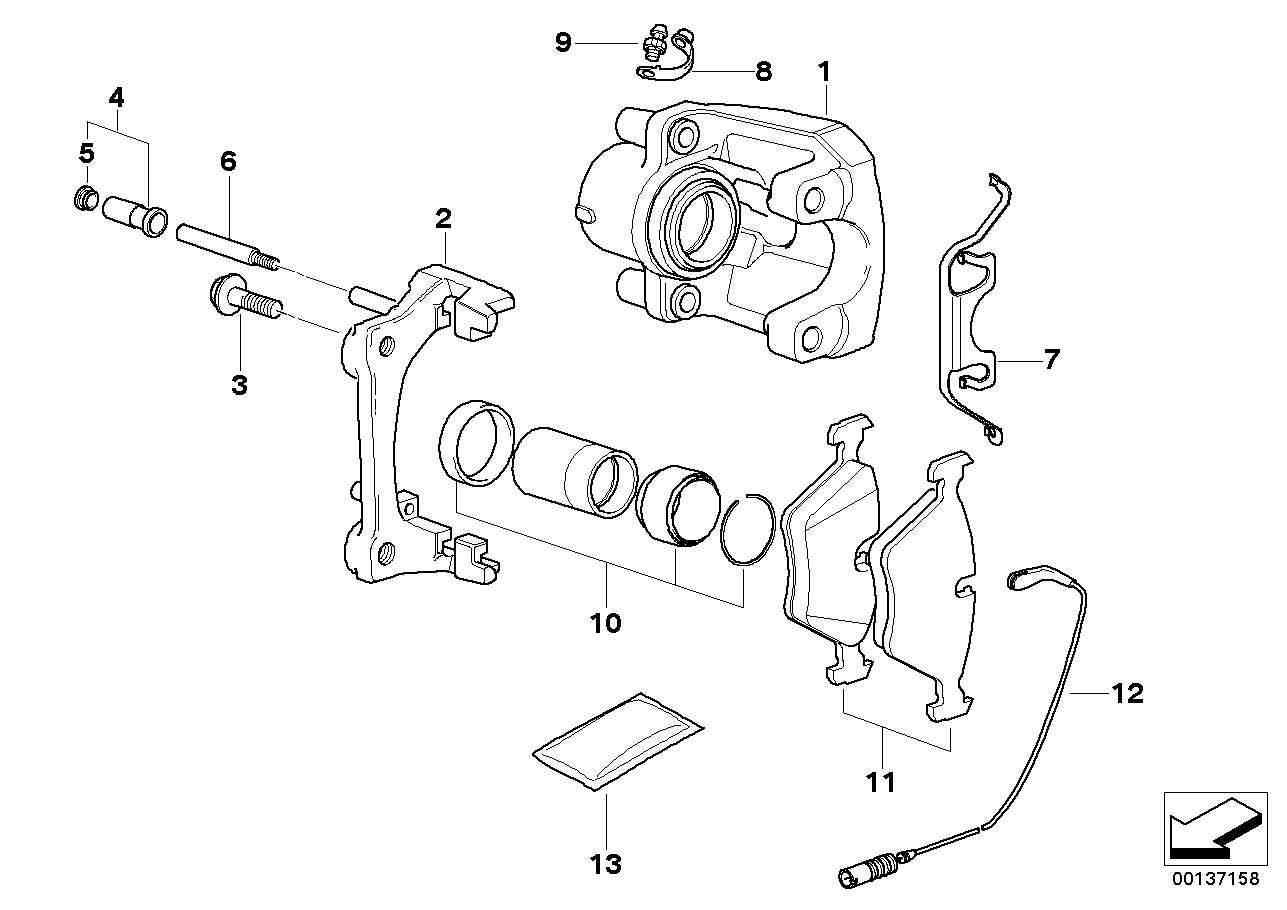 BMW 34216768693 - Pinza freno autozon.pro