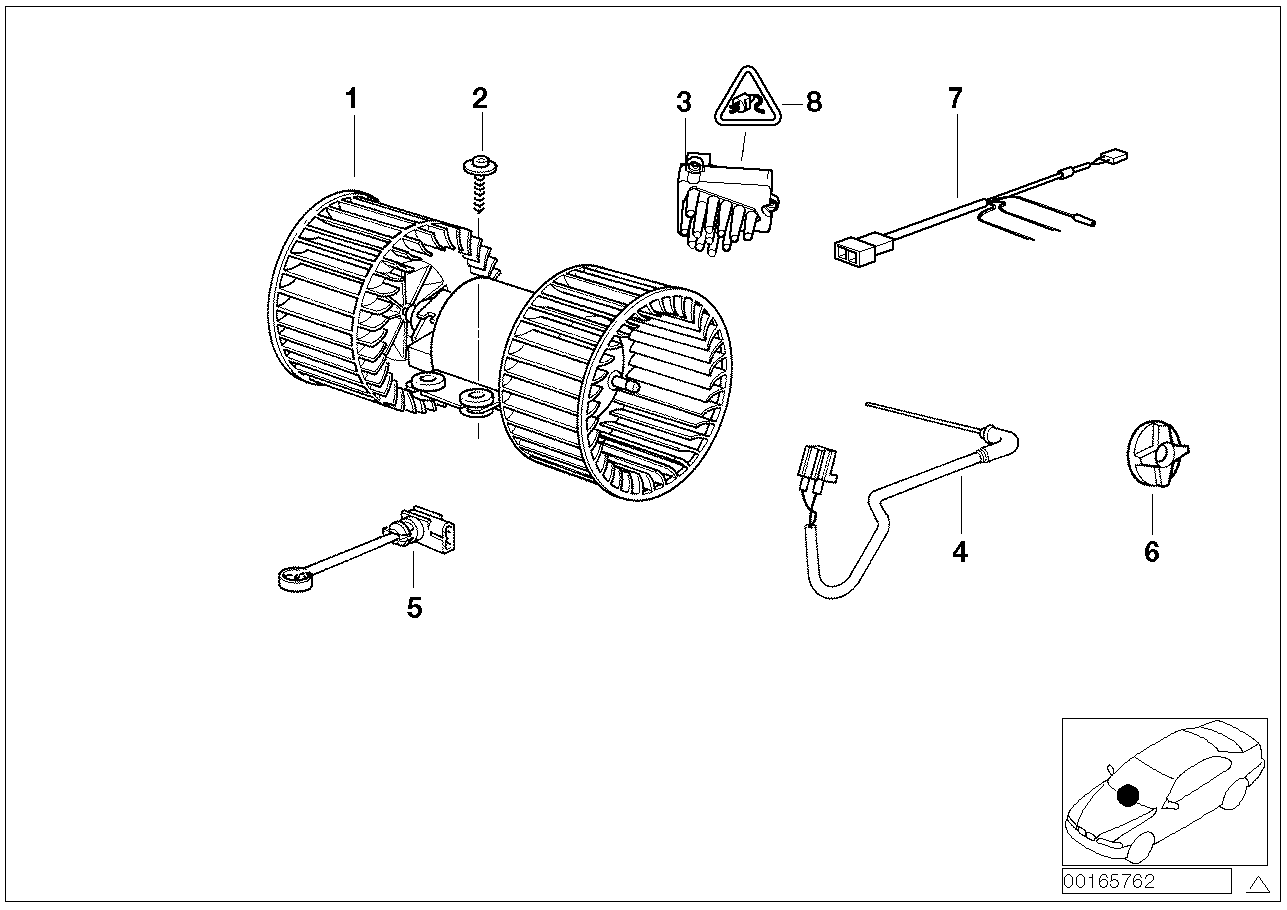 Land Rover 64118385558 - Ventilatore abitacolo autozon.pro