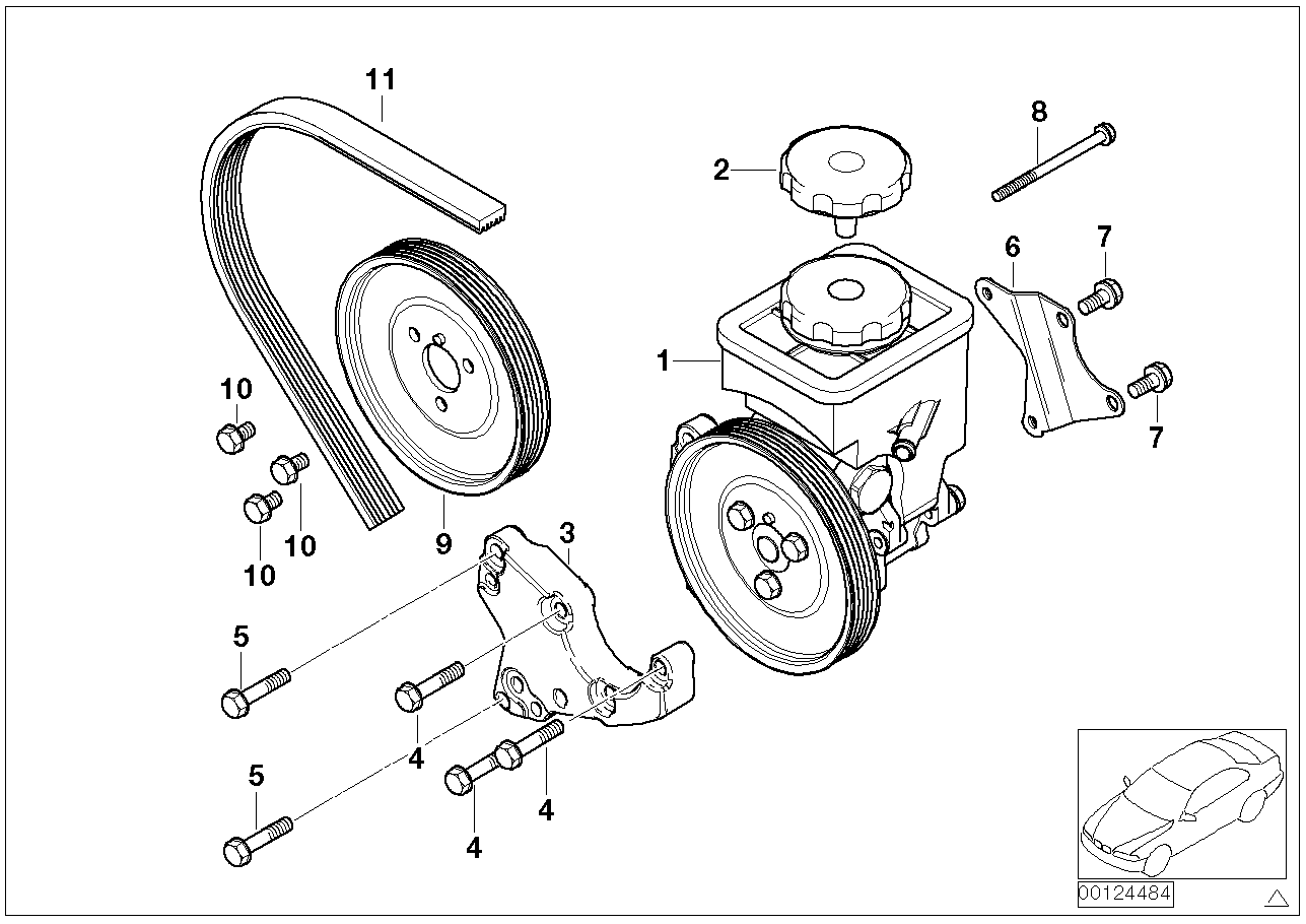 BMW 32 41 6 756 930 - Pompa idraulica, Sterzo autozon.pro