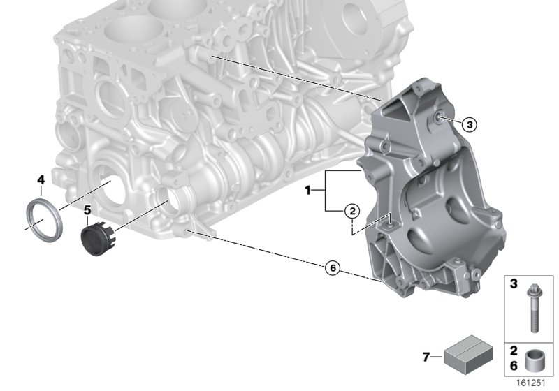 BMW 11 11 7 802 665 - Paraolio, Albero a gomiti autozon.pro