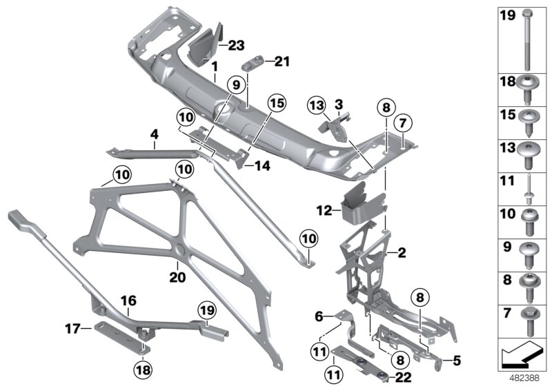 BMW 51647294928 - Pannellatura anteriore autozon.pro