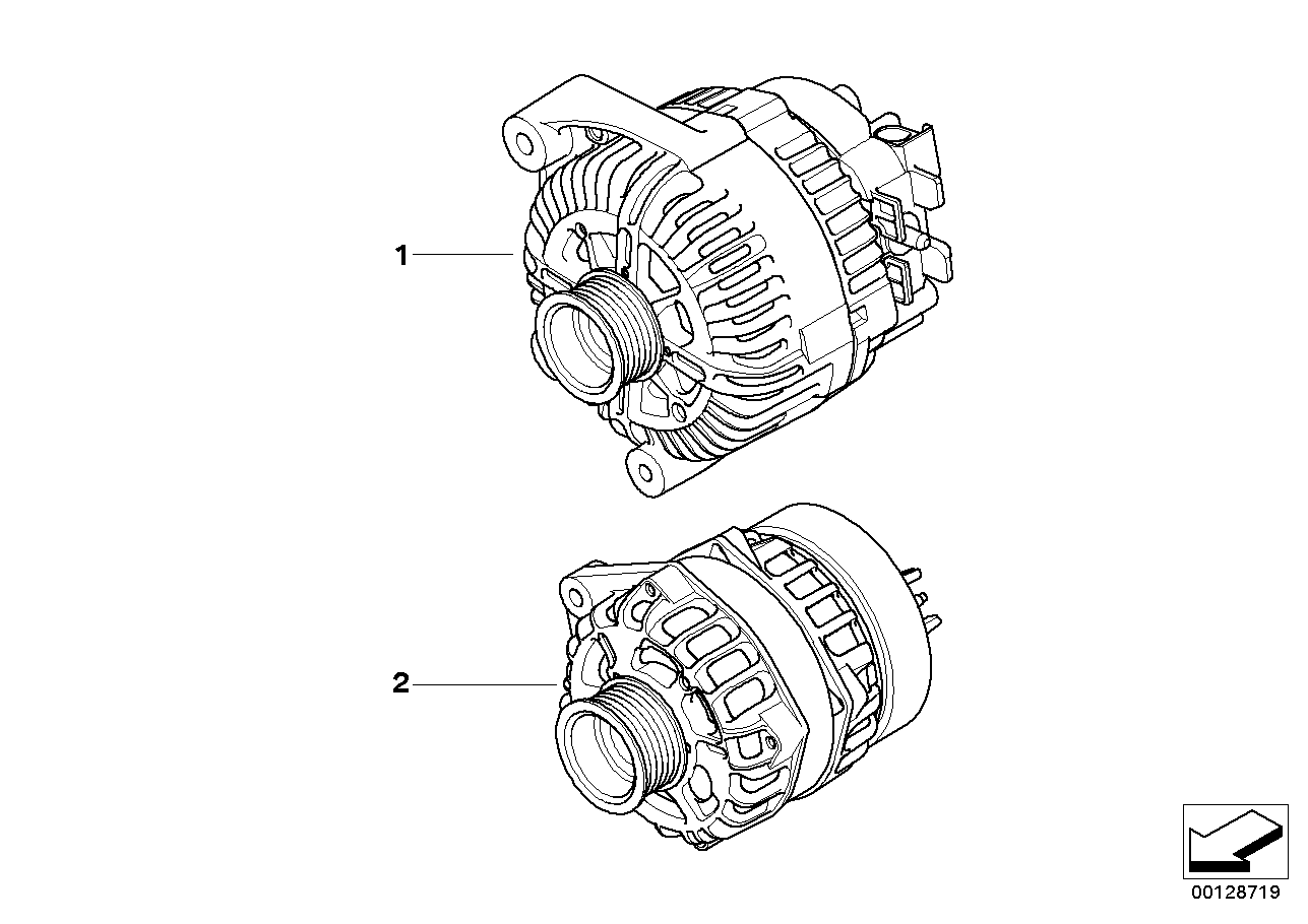 BMW 12 31 7 542 934 - Alternatore autozon.pro