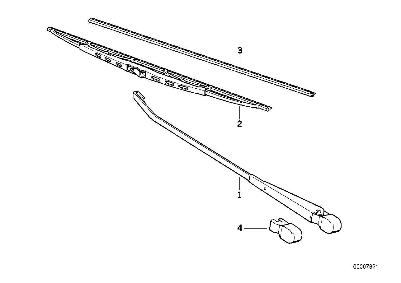 BMW 61611380759 - Spazzola tergi autozon.pro