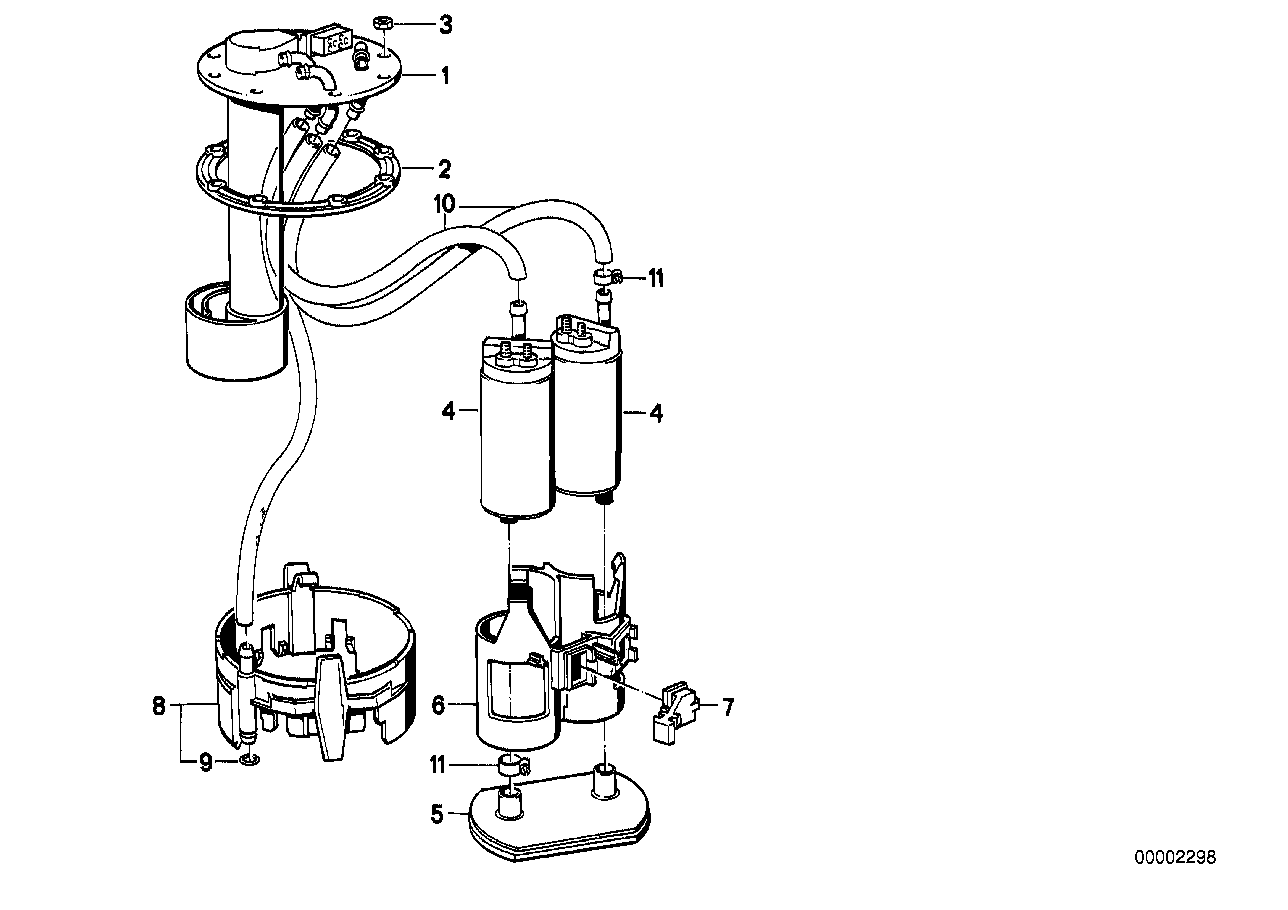 BMW 16 14 6 768 653 - Pompa carburante autozon.pro