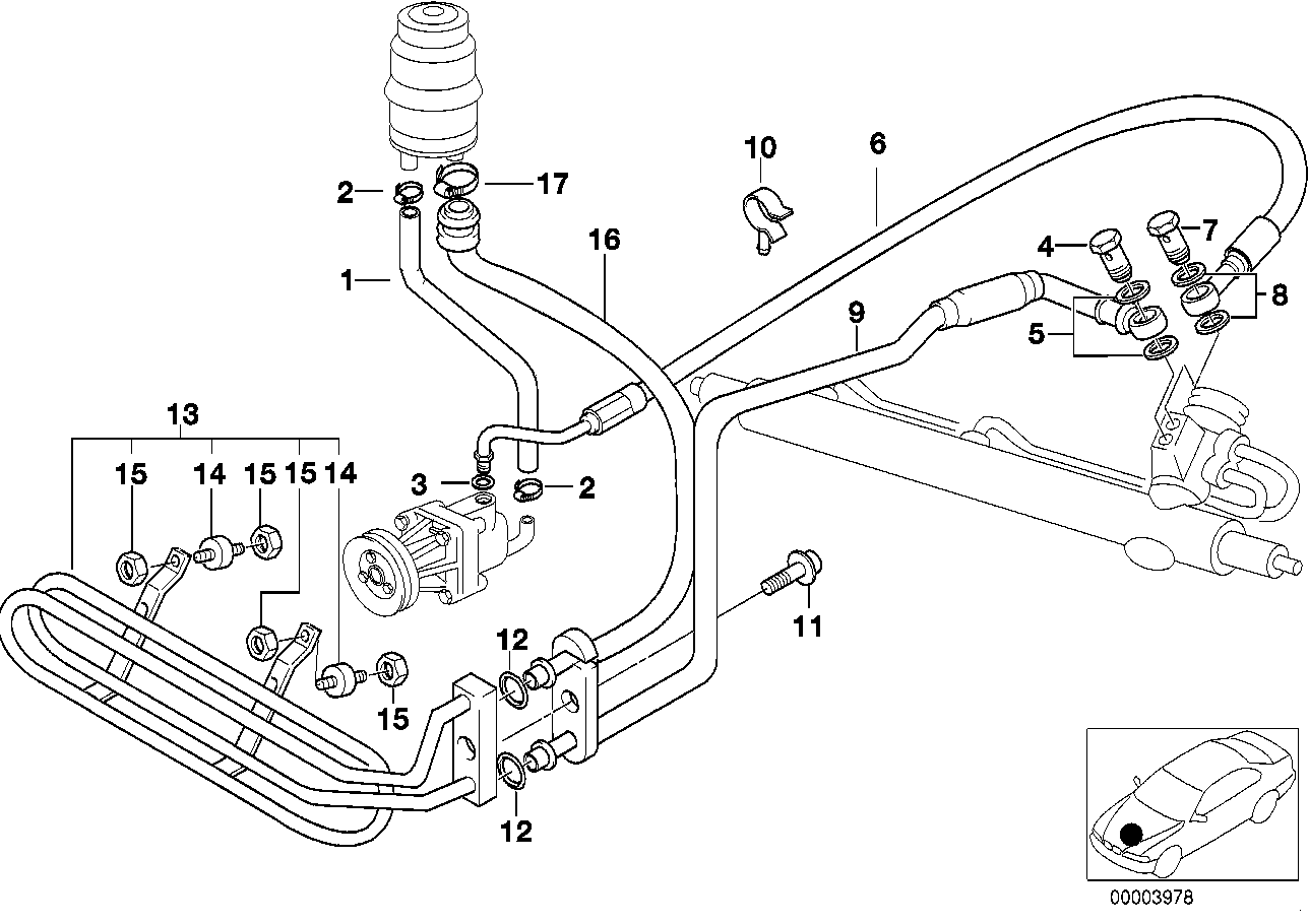 BMW 16 12 1 180 242 - Fascetta di serraggio autozon.pro